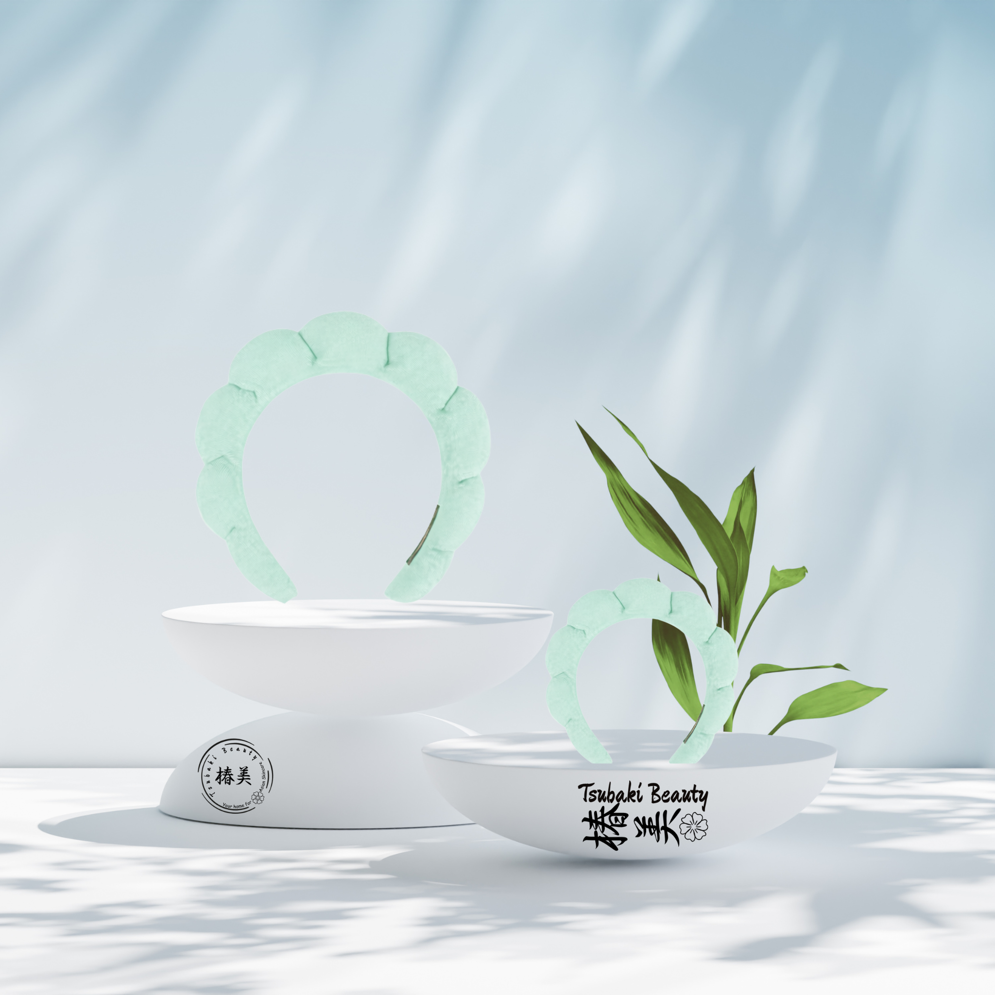 Soft Padded Skincare Headband – Cloud Cushion Fit-blue