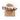 Elegant Chiffon Statement Scrunchie – Oversized Soft Hair Tie beige