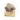 Soft Velvet Twist Scrunchie cashmere brown 