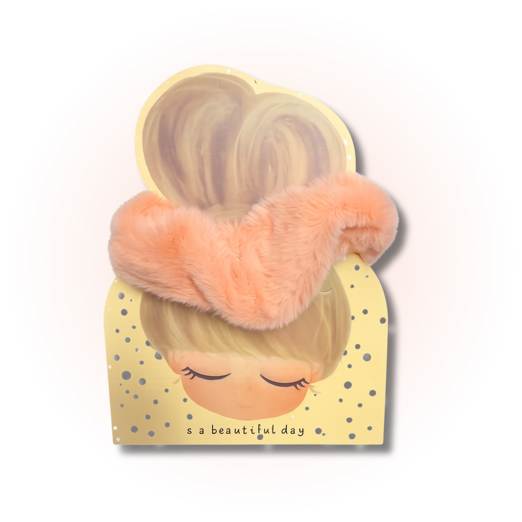 Soft Velvet Twist Scrunchie salmon 