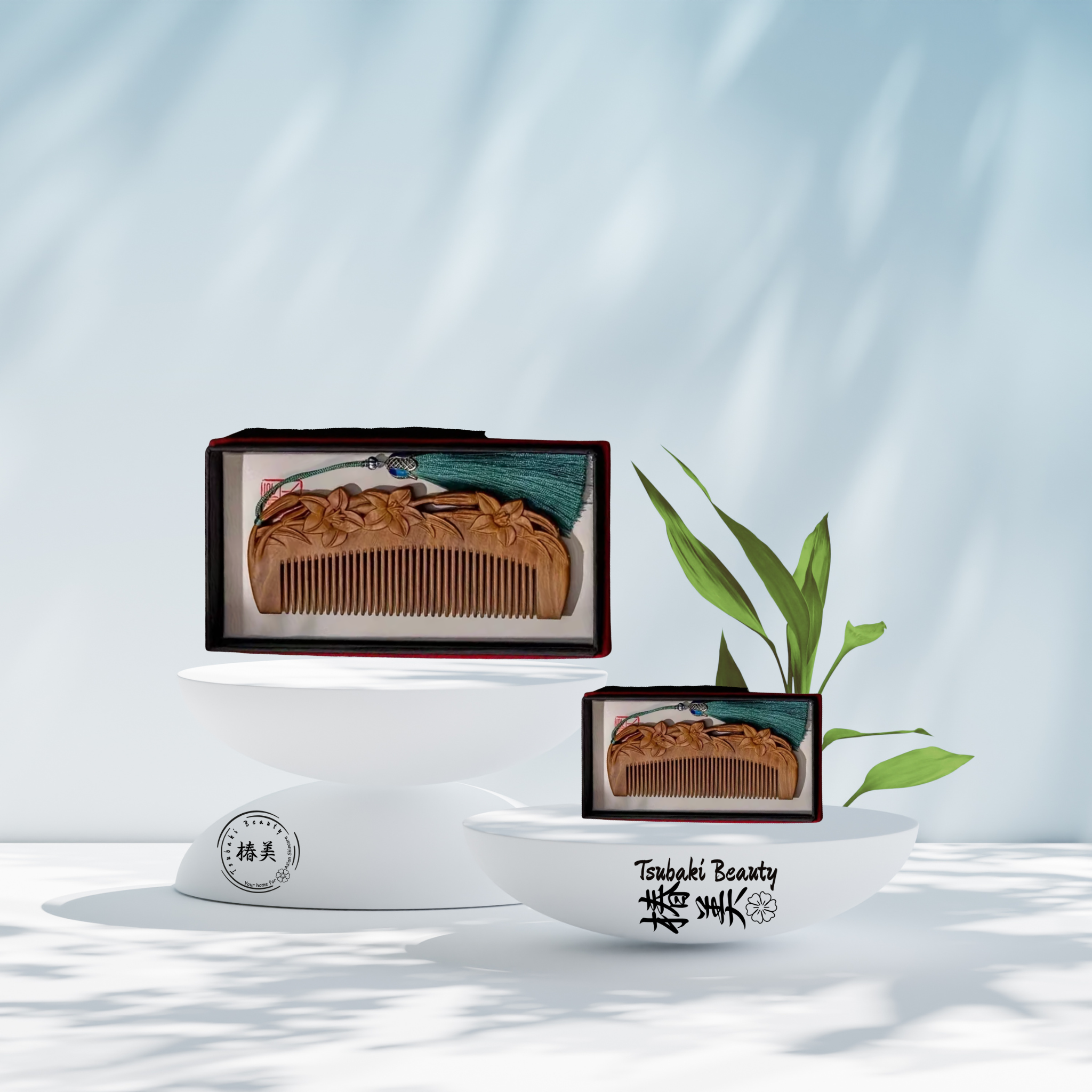 Sandalwood Hair Comb – Vintage Chinese Style