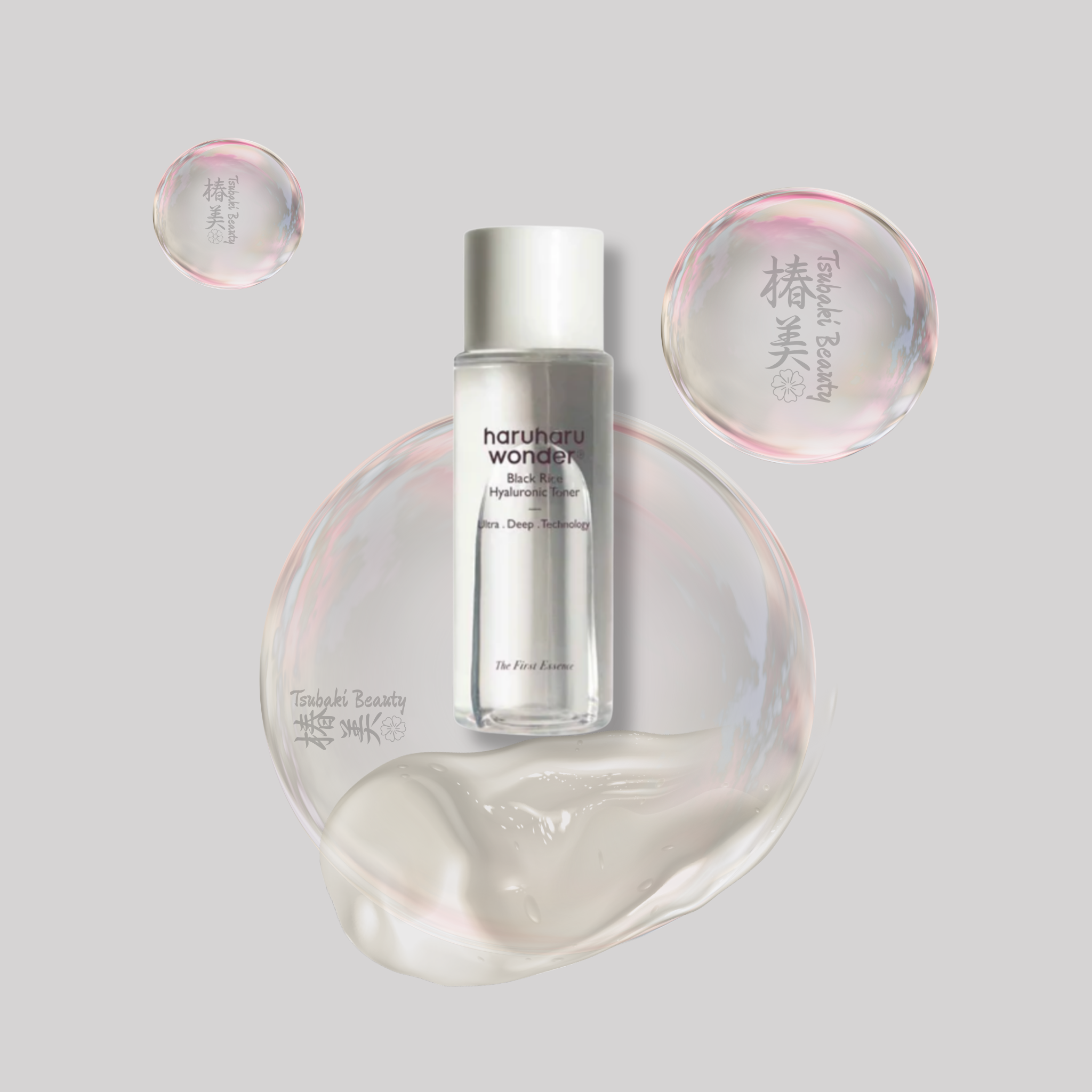 Haruharu Wonder Black Rice Hyaluronic Toner Free (Alcohol & Fragrance Free)