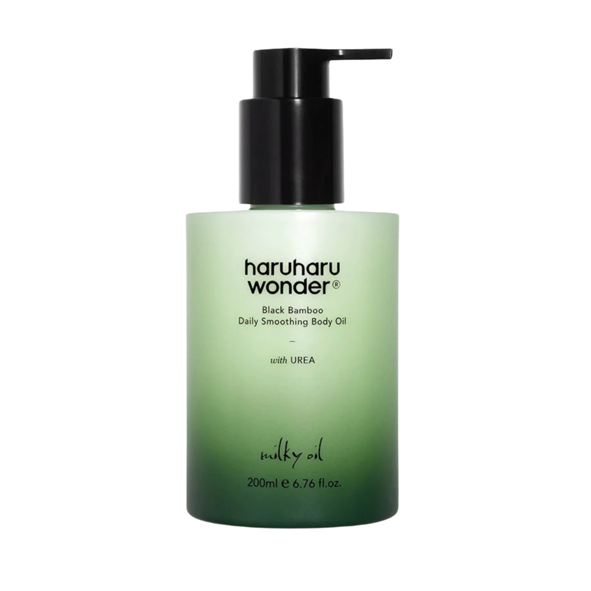 Haruharu Wonder Black Bamboo Daily Smoothing Body Oil with Urea