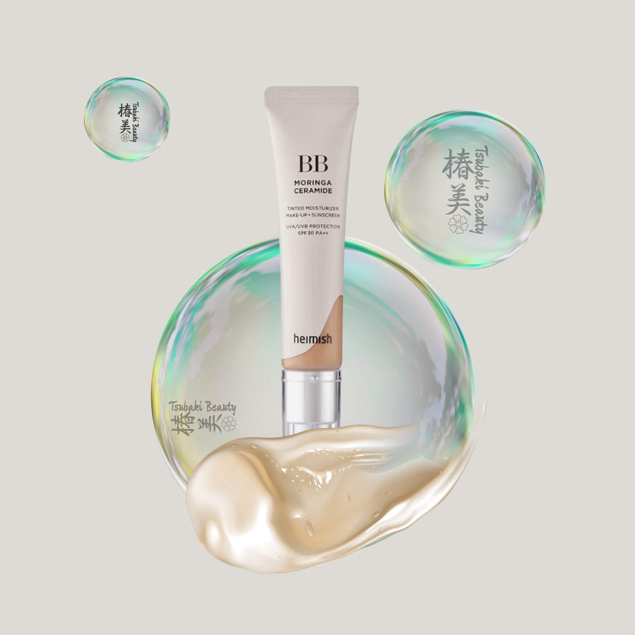 heimish BB Moringa Ceramide Tinted Moisturizer SPF30 PA++