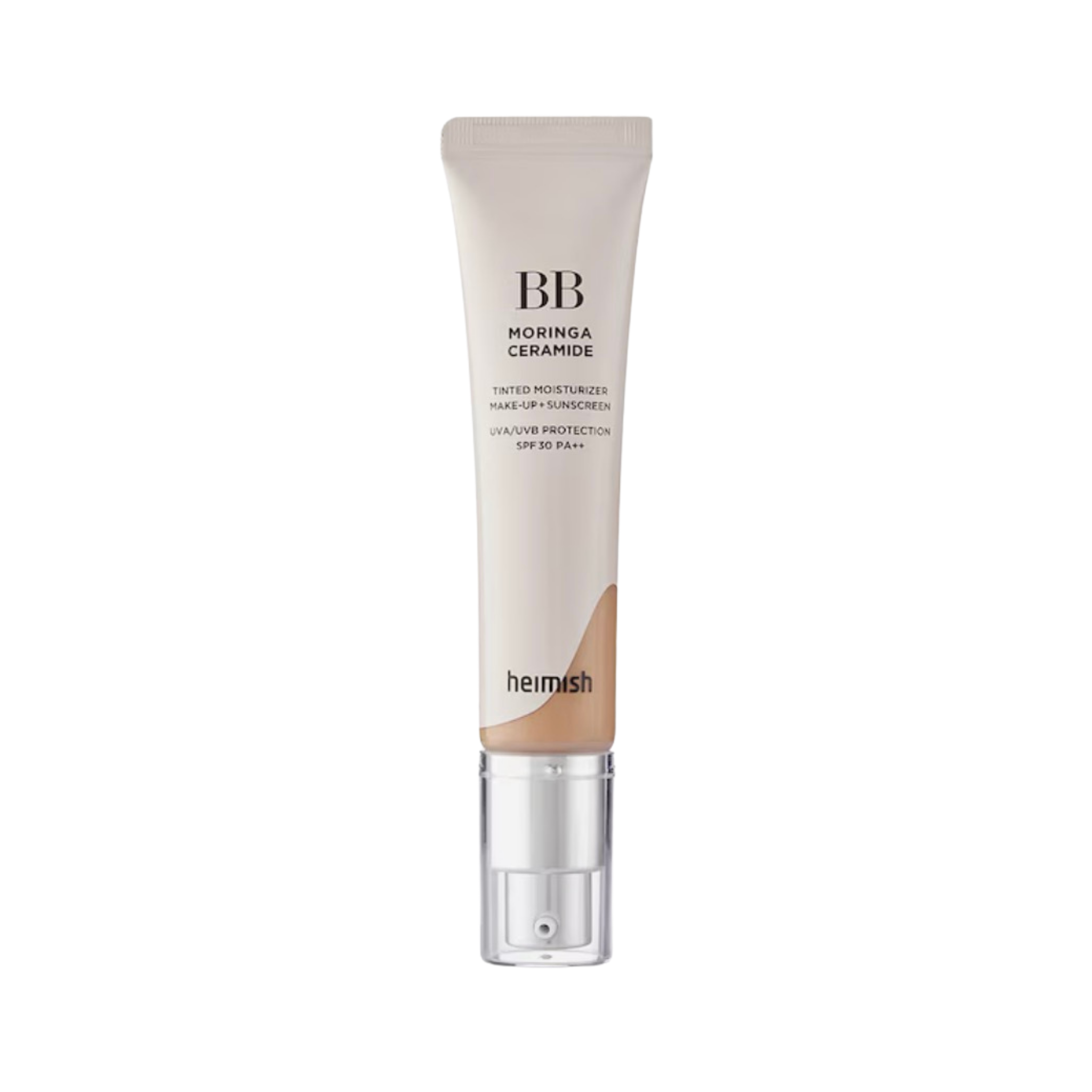 Heimish Moringa Ceramide BB Cream SPF30 PA++ – Tinted Moisturizer with UV Protection
