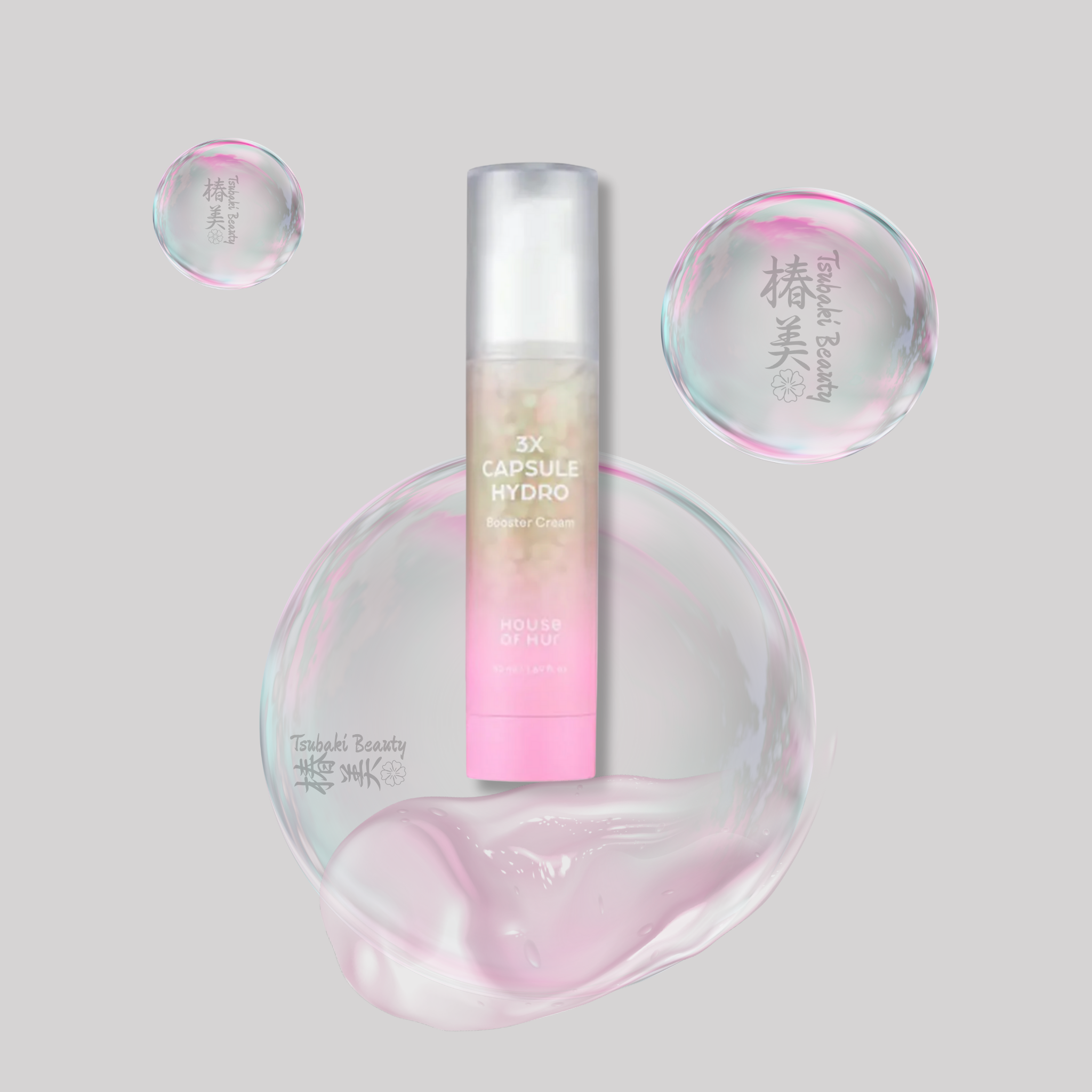 House of Hur 3X Capsule Hydro Booster Cream – Hydrating Capsule Moisturizer