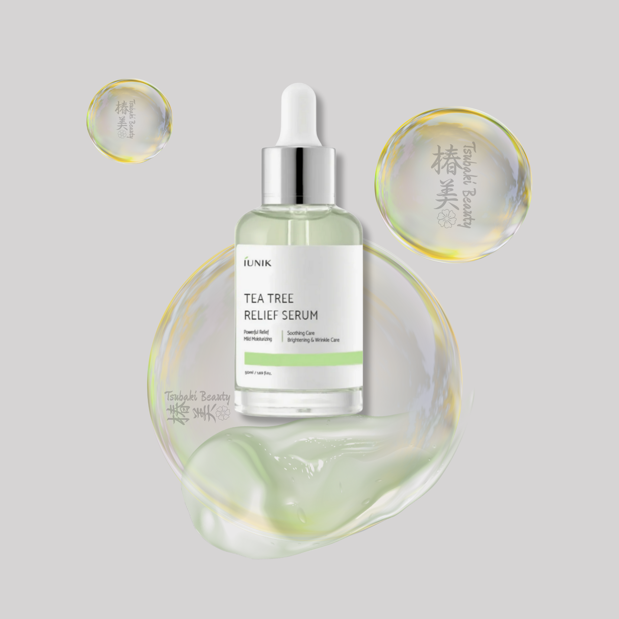 iUNIK Tea Tree Relief Serum – Soothing & Balancing Facial Serum