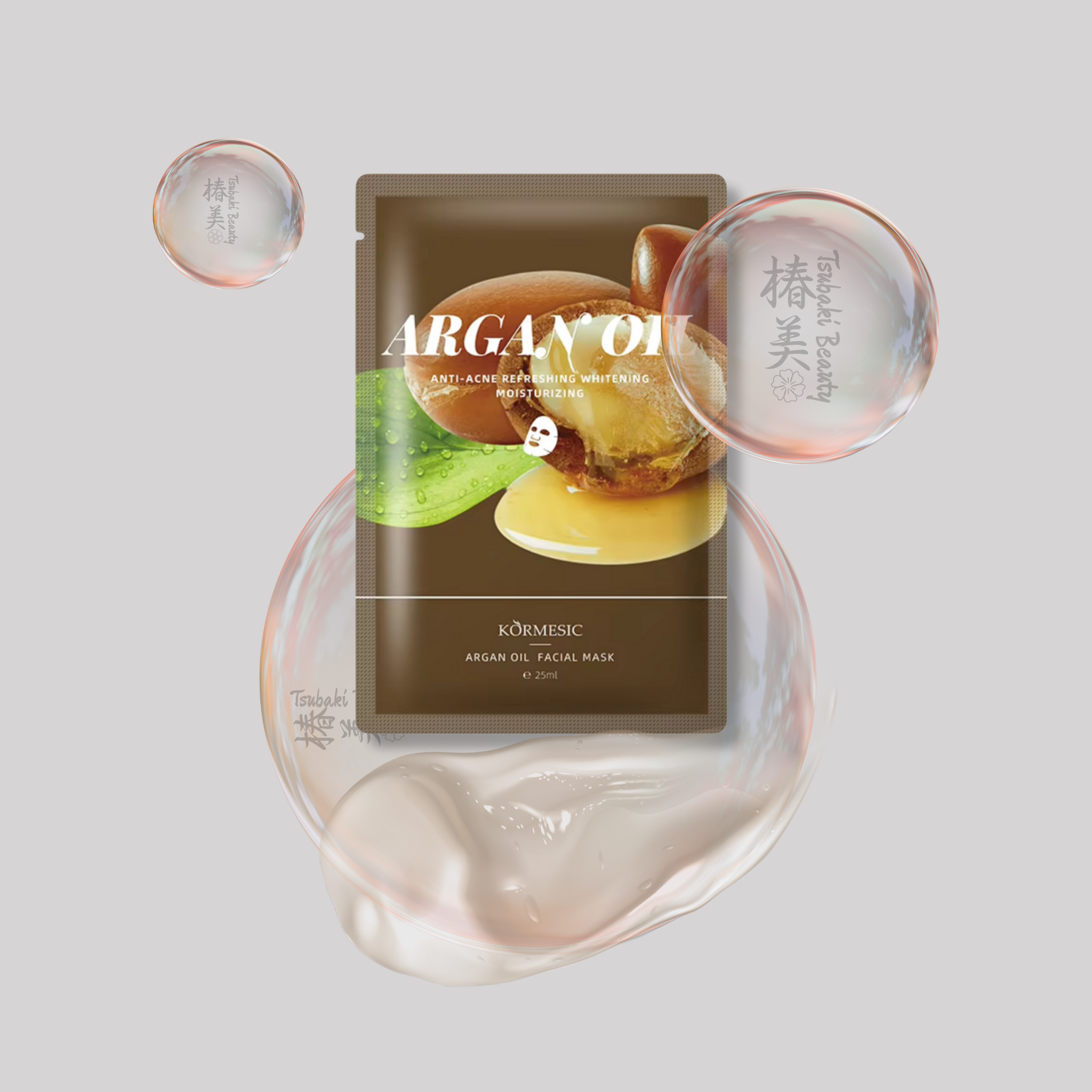 KORMESIC Facial Sheet Mask Collection –  Argan oil