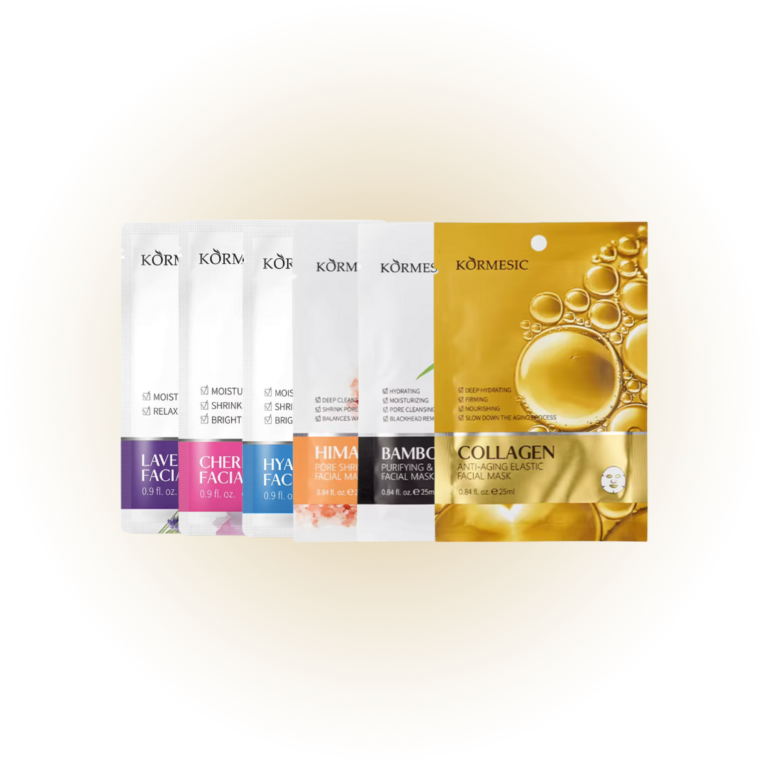 KORMESIC Facial Sheet Mask Collection – 2X1
