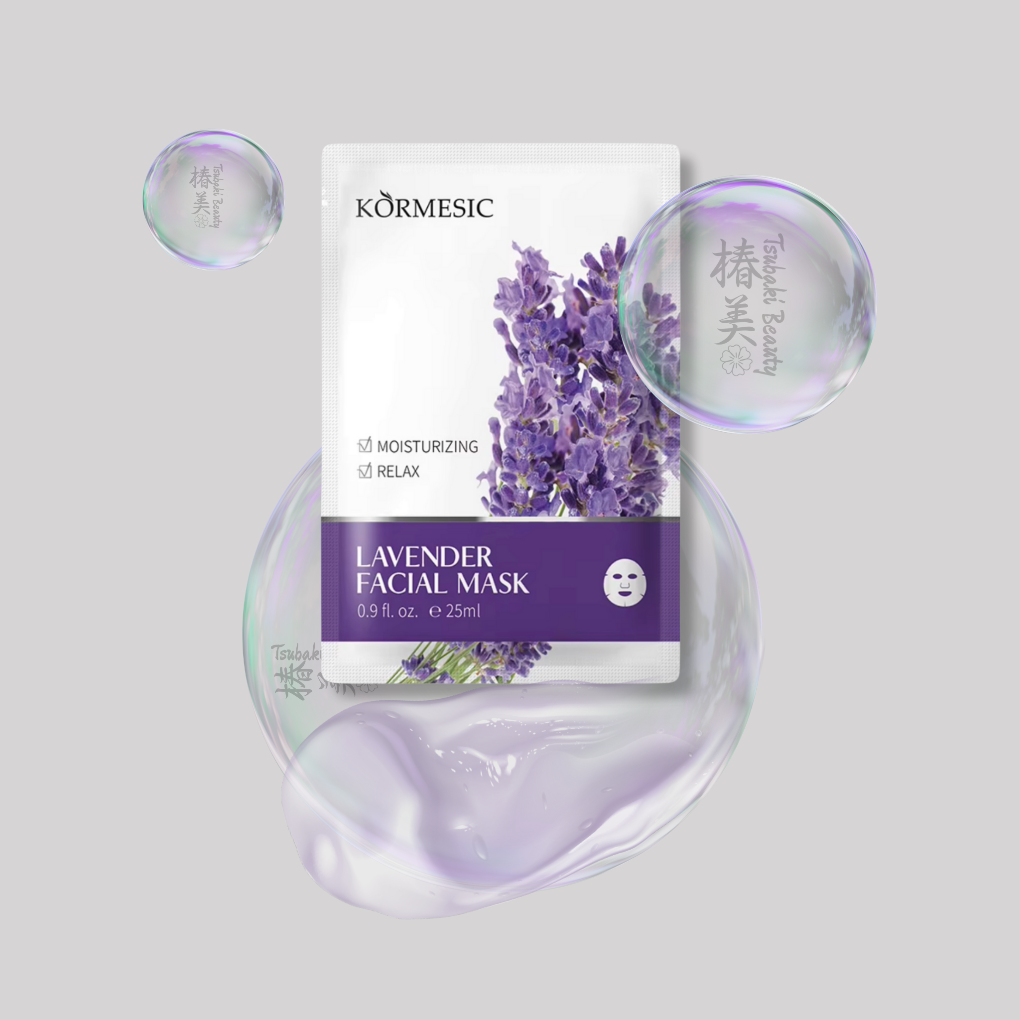 KORMESIC Facial Sheet Mask Collection –  lavender