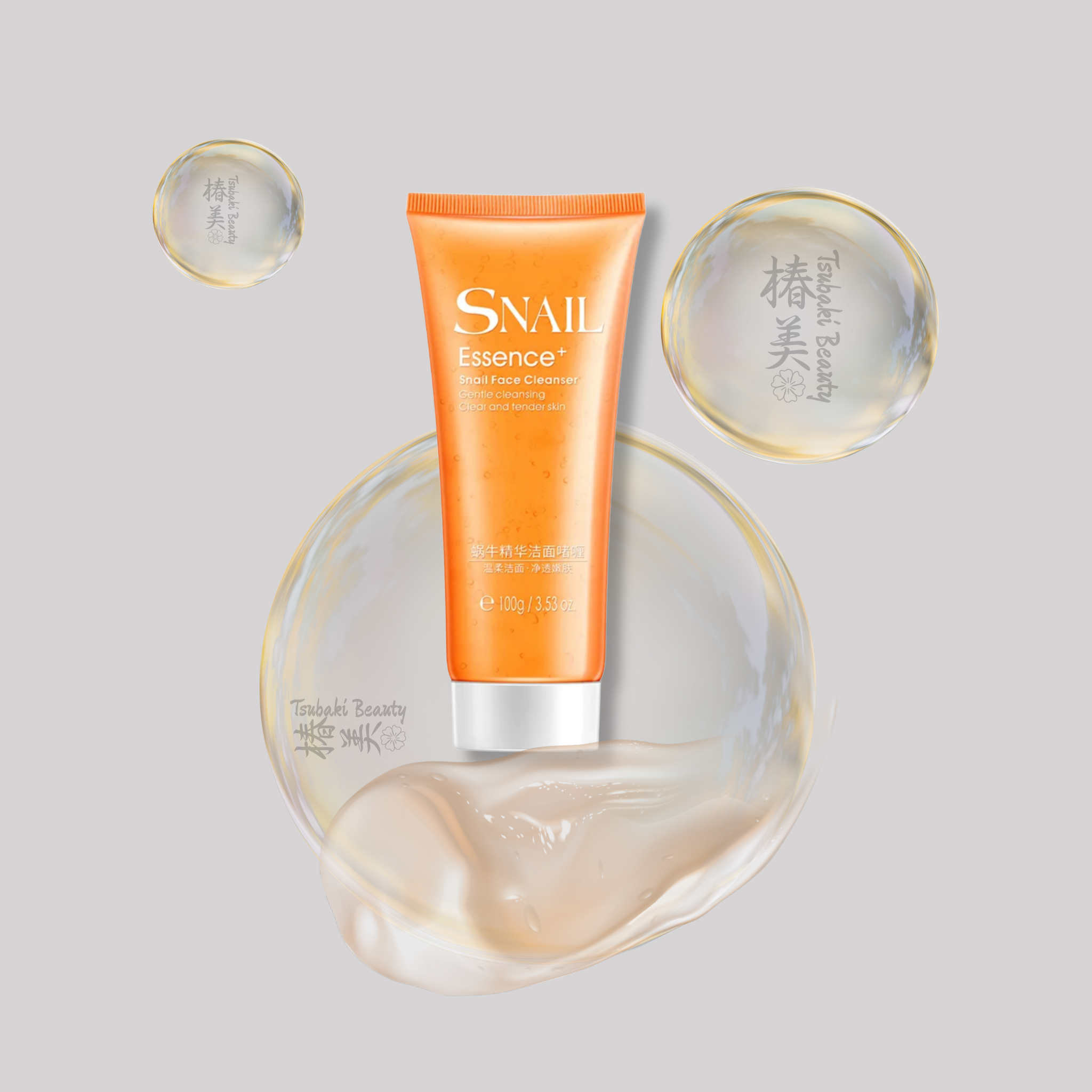LAIKOU Snail Essence+ Face Cleanser – Gentle Repairing & Hydrating Wash