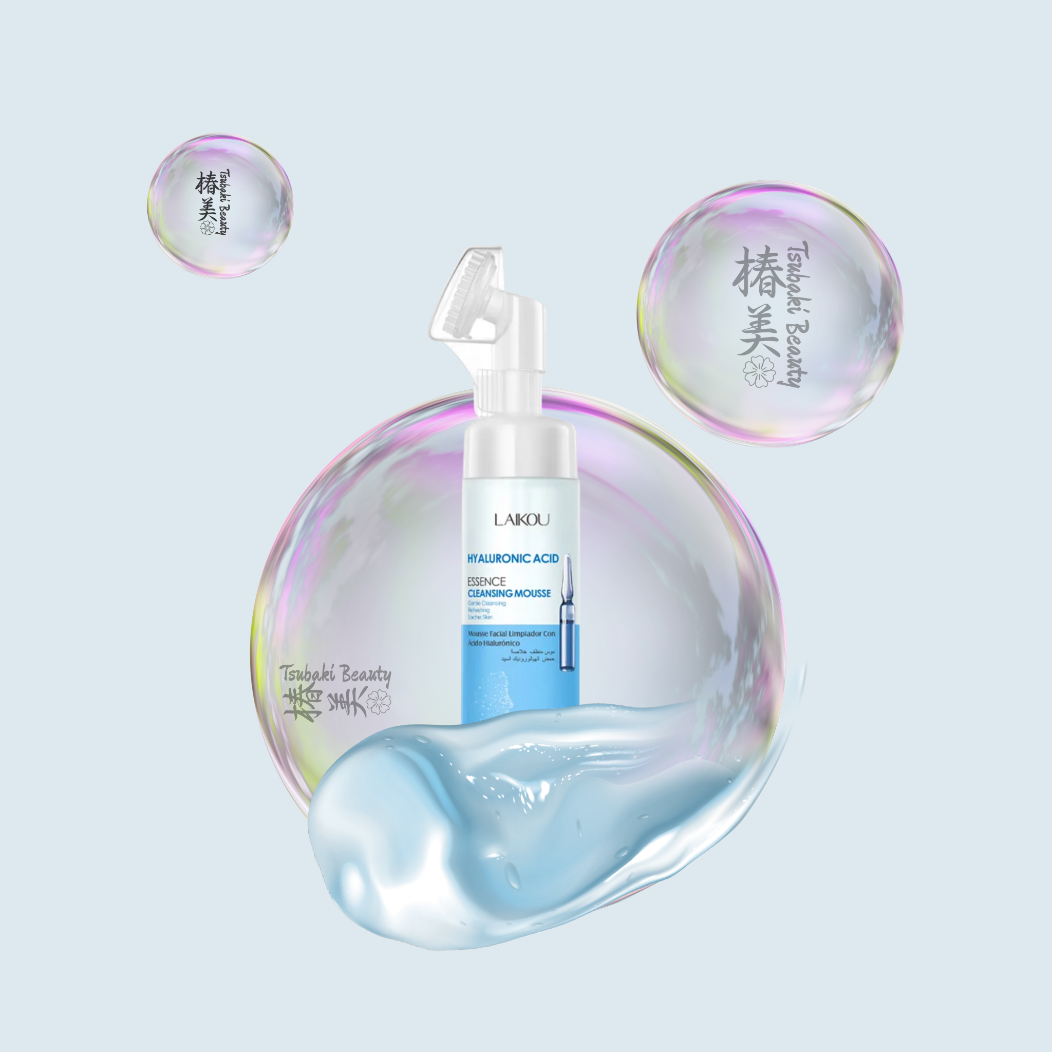 LAIKOU Hyaluronic Acid Essence Cleansing Mousse