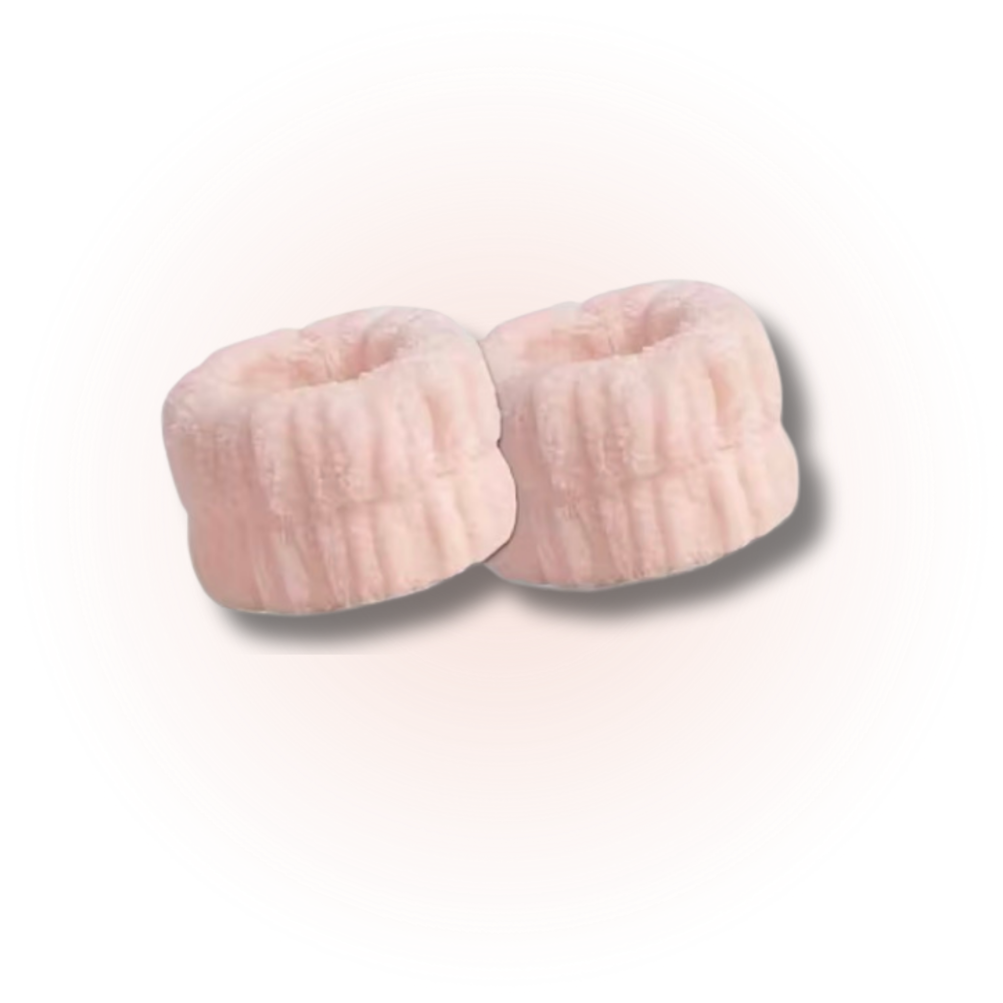 Soft Beauty Wrist Bands (2pcs) light pink