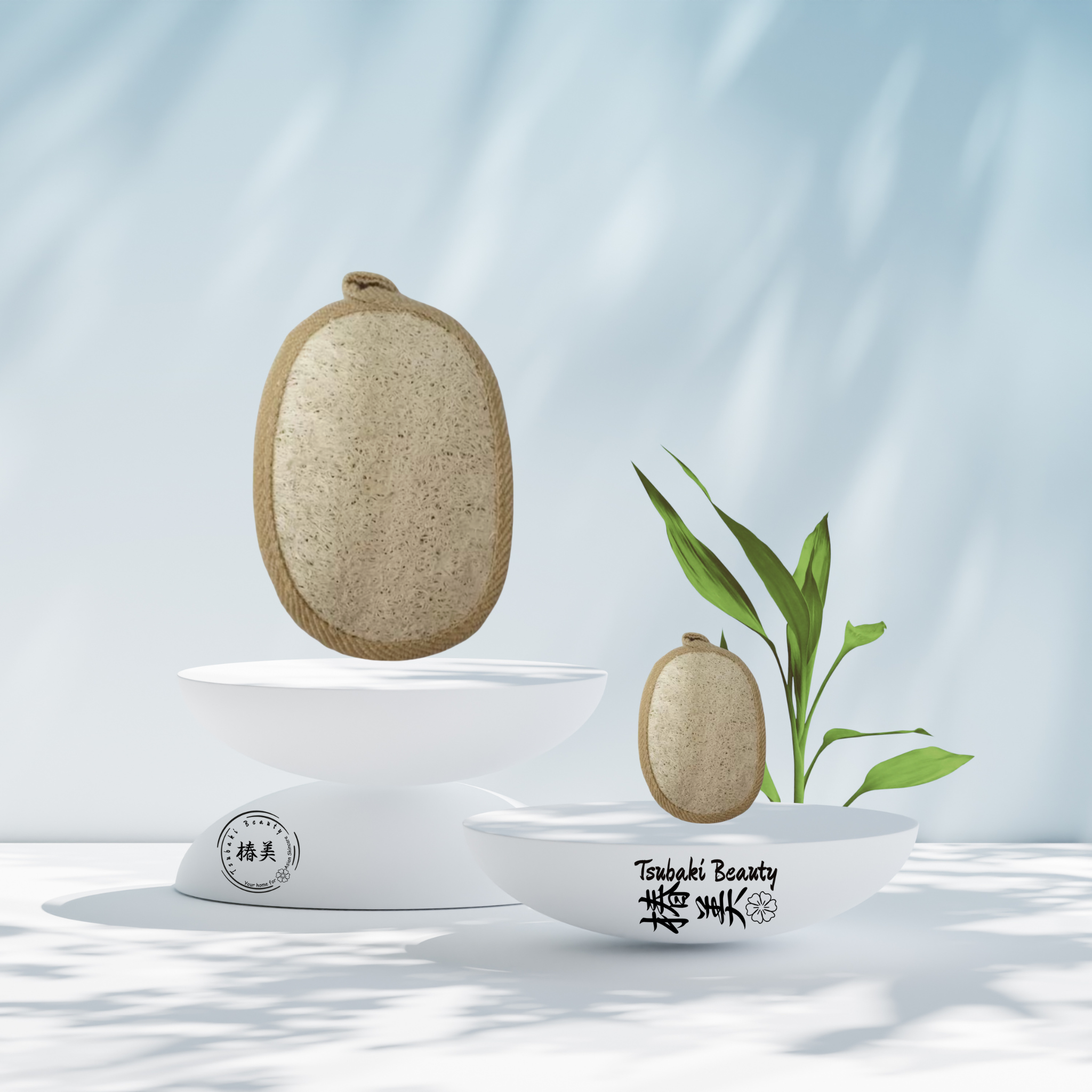 Natural Loofah Exfoliating Body Scrubber