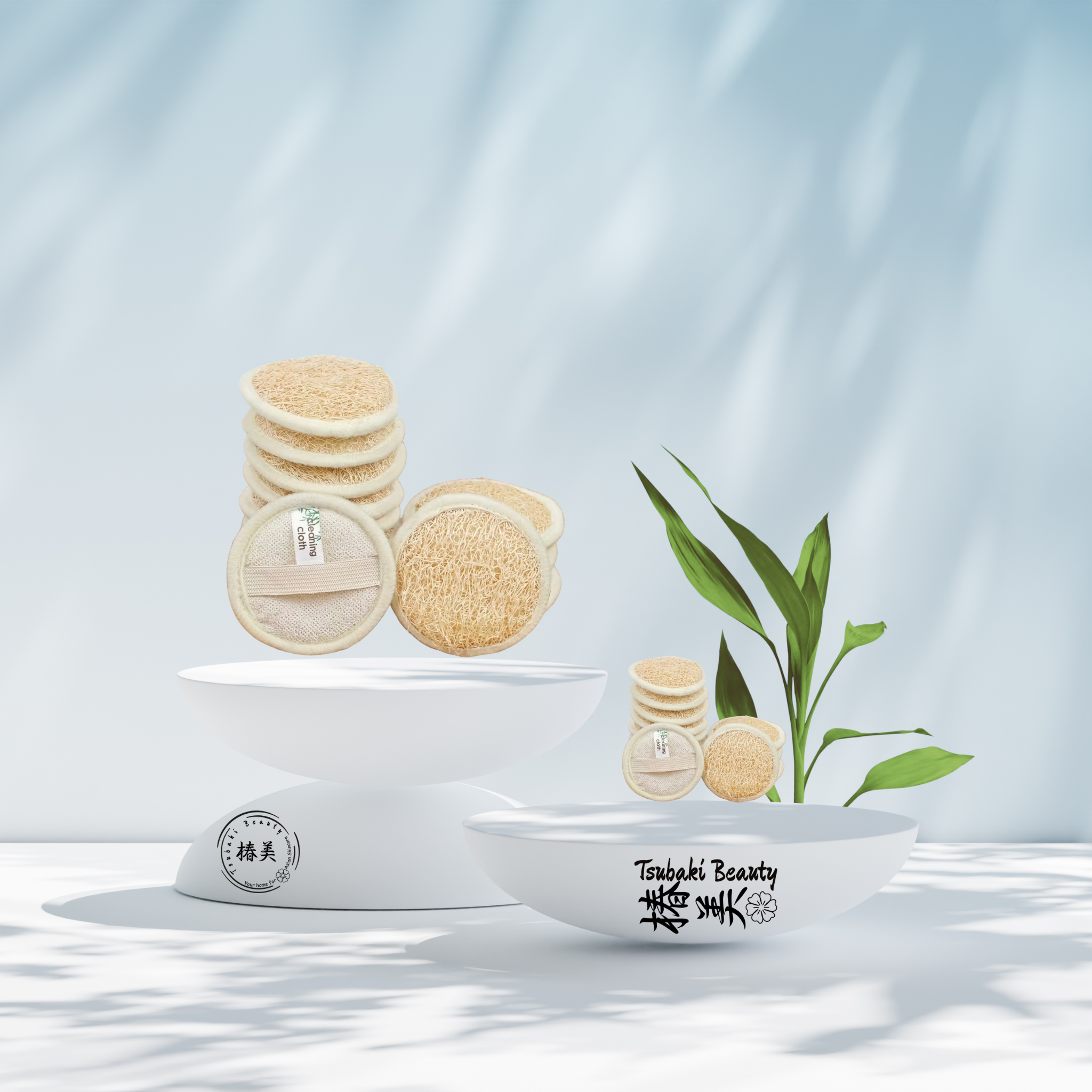 Natural Loofah Facial Sponge