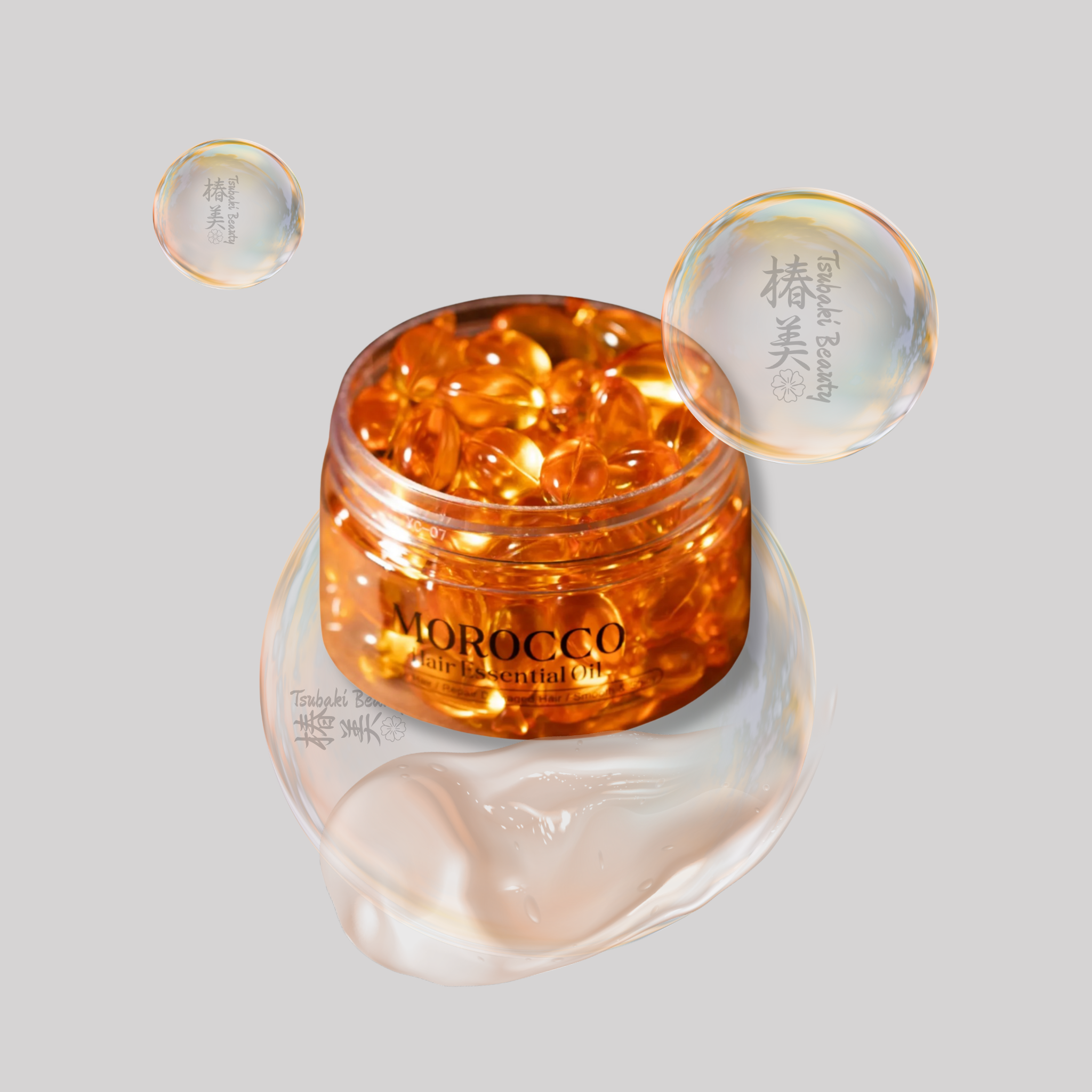 Morocco Hair Essential Oil Capsules – Shine & Repair Care