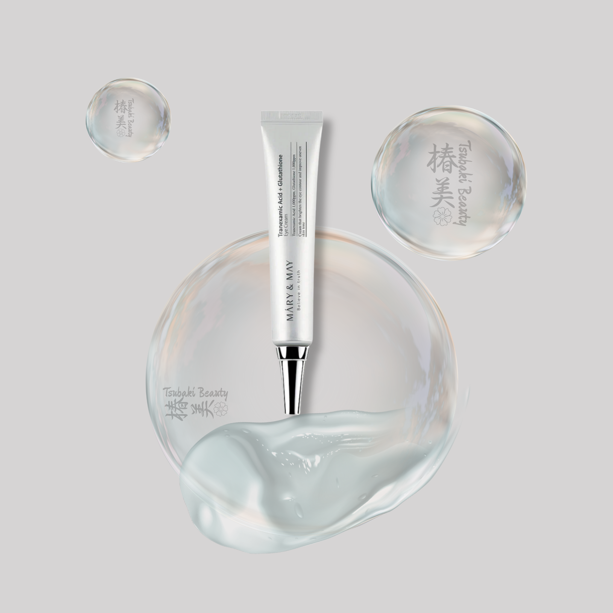 Mary & May Tranexamic Acid + Glutathione Eye Cream – Brightening Care