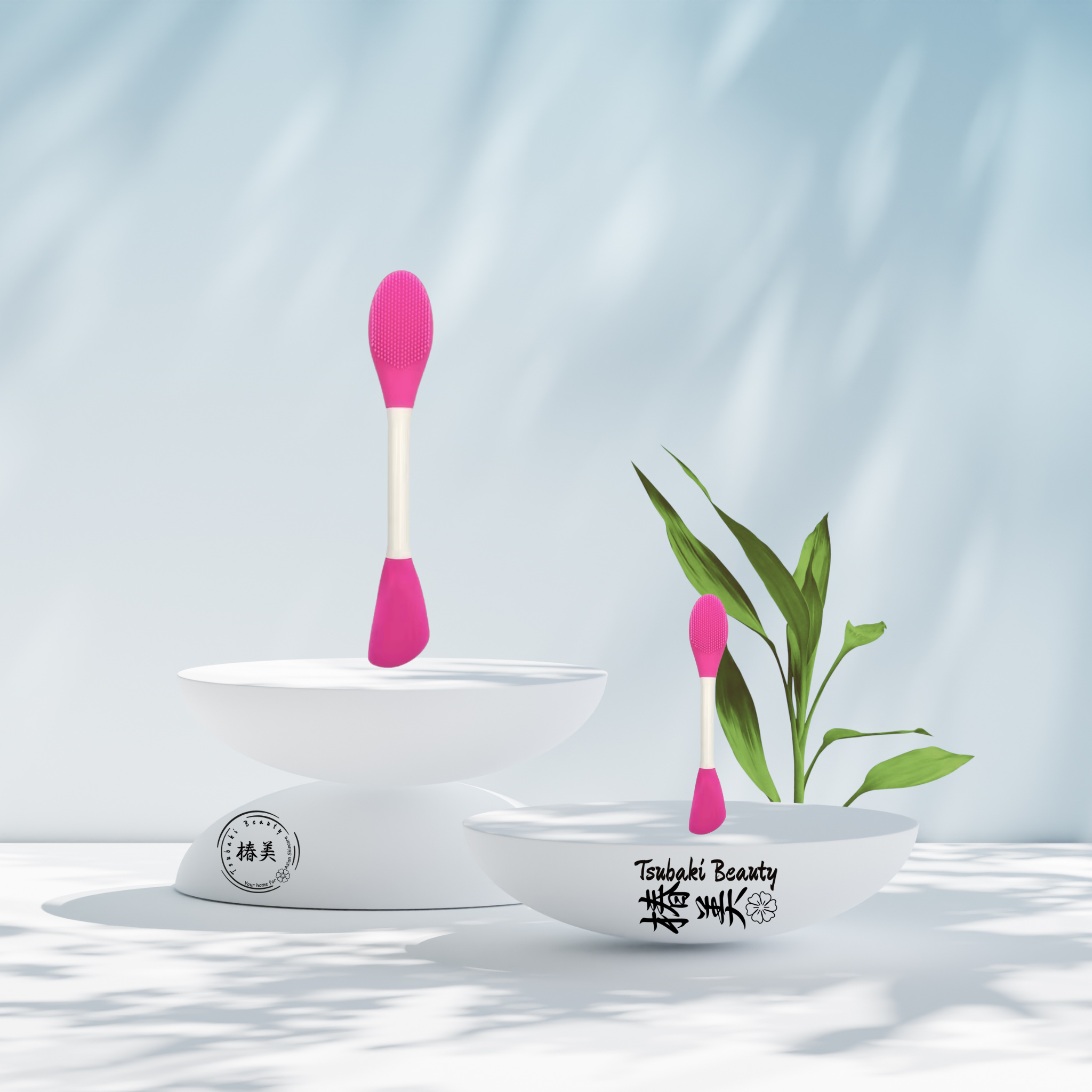 Dual-Headed Facial Cleansing & Mask Brush