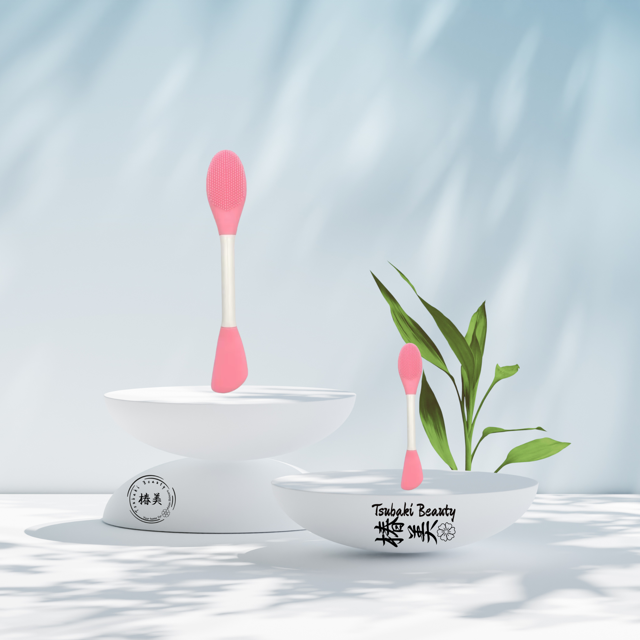 Dual-Headed Facial Cleansing & Mask Brush