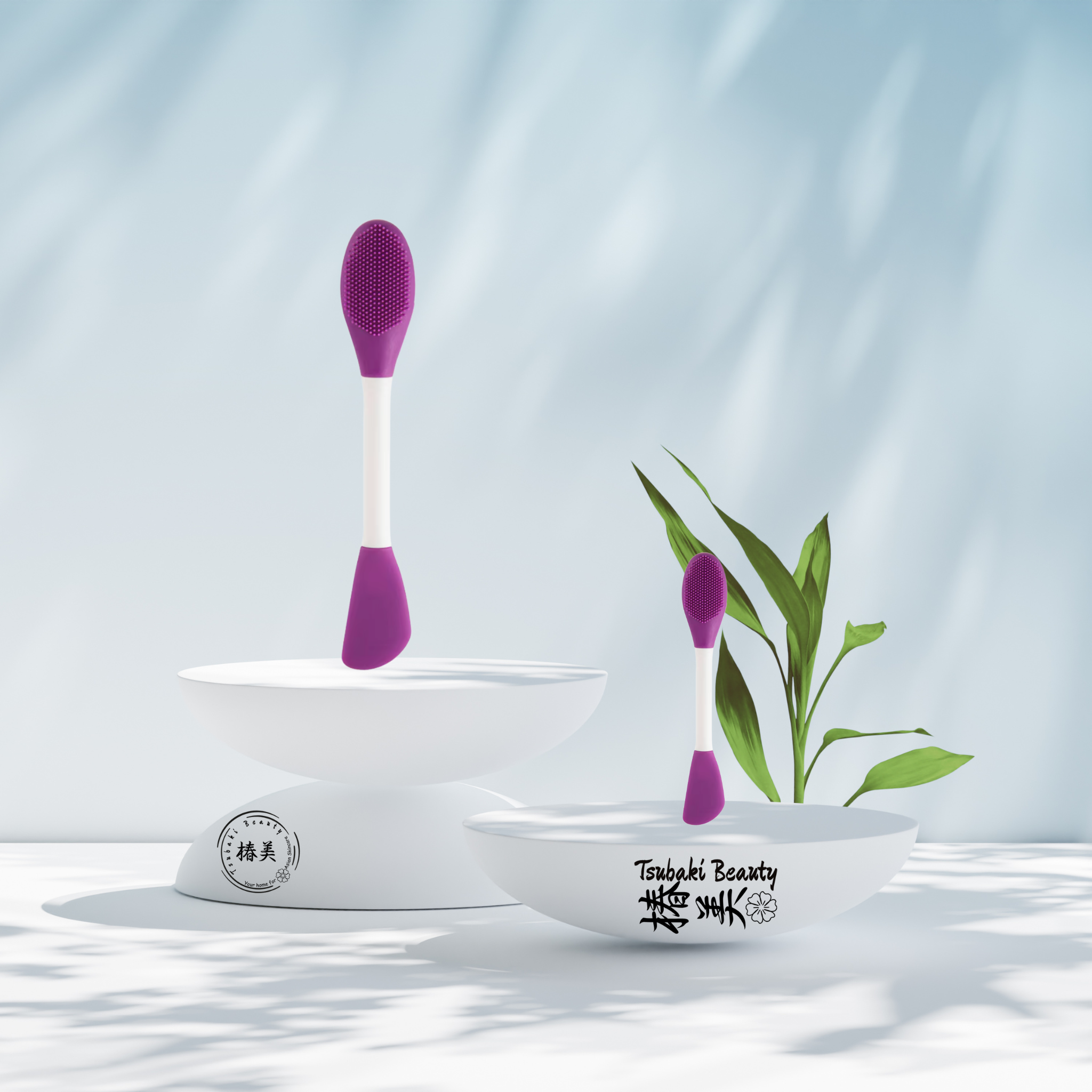 Dual-Headed Facial Cleansing & Mask Brush