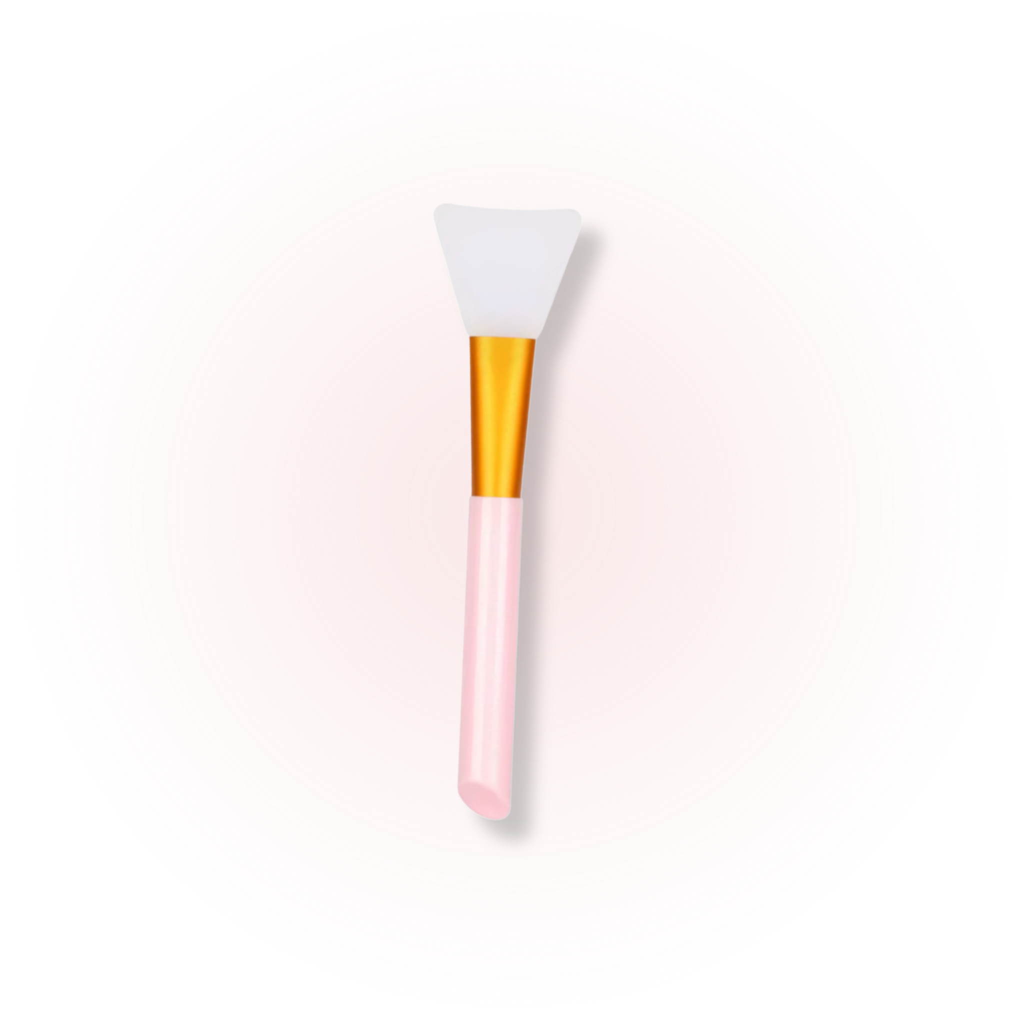 Silicone Face Mask Applicator Brush – Hygienic Skincare Spatula Tool-yellow