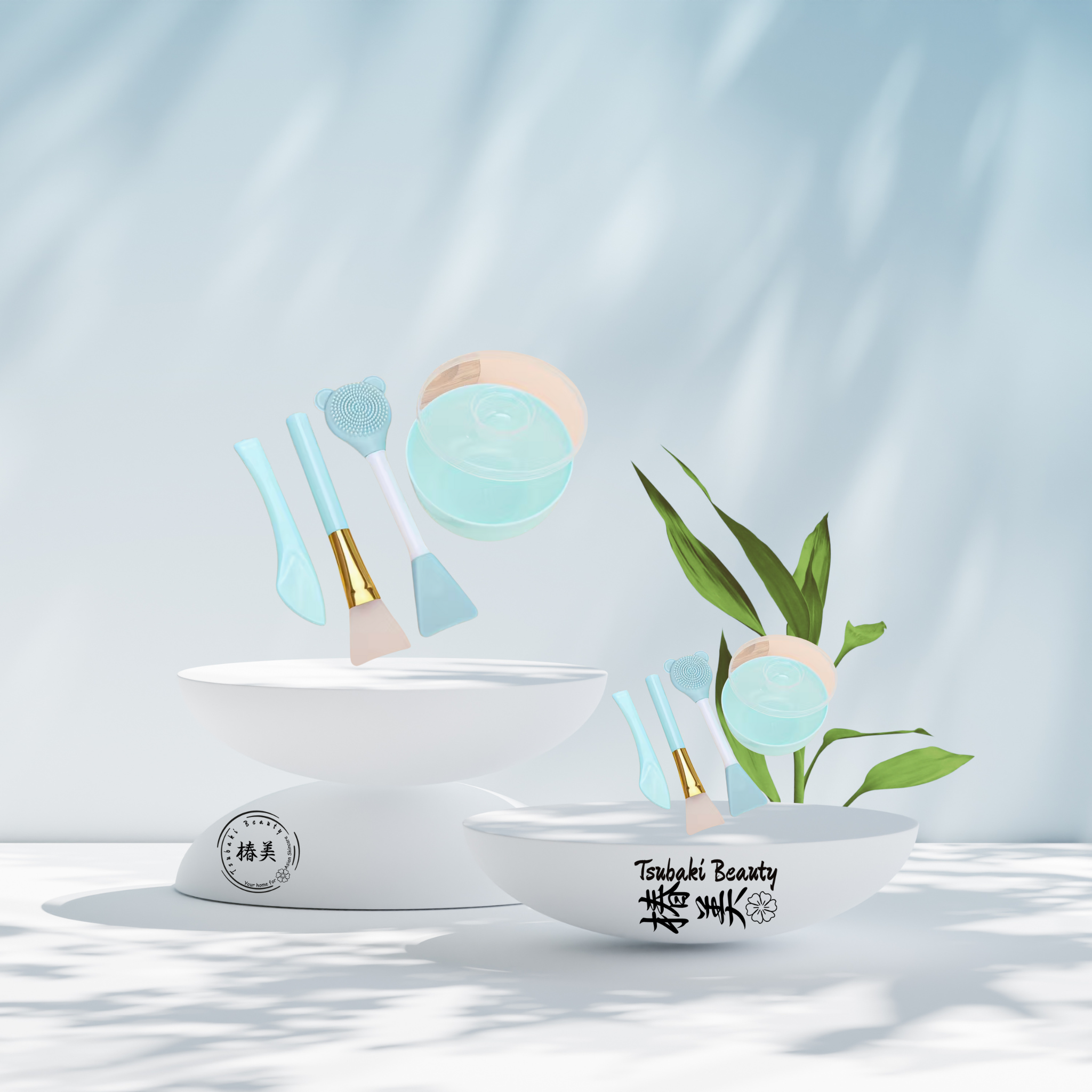 4-Pcs Face Mask Mixing Bowl Set