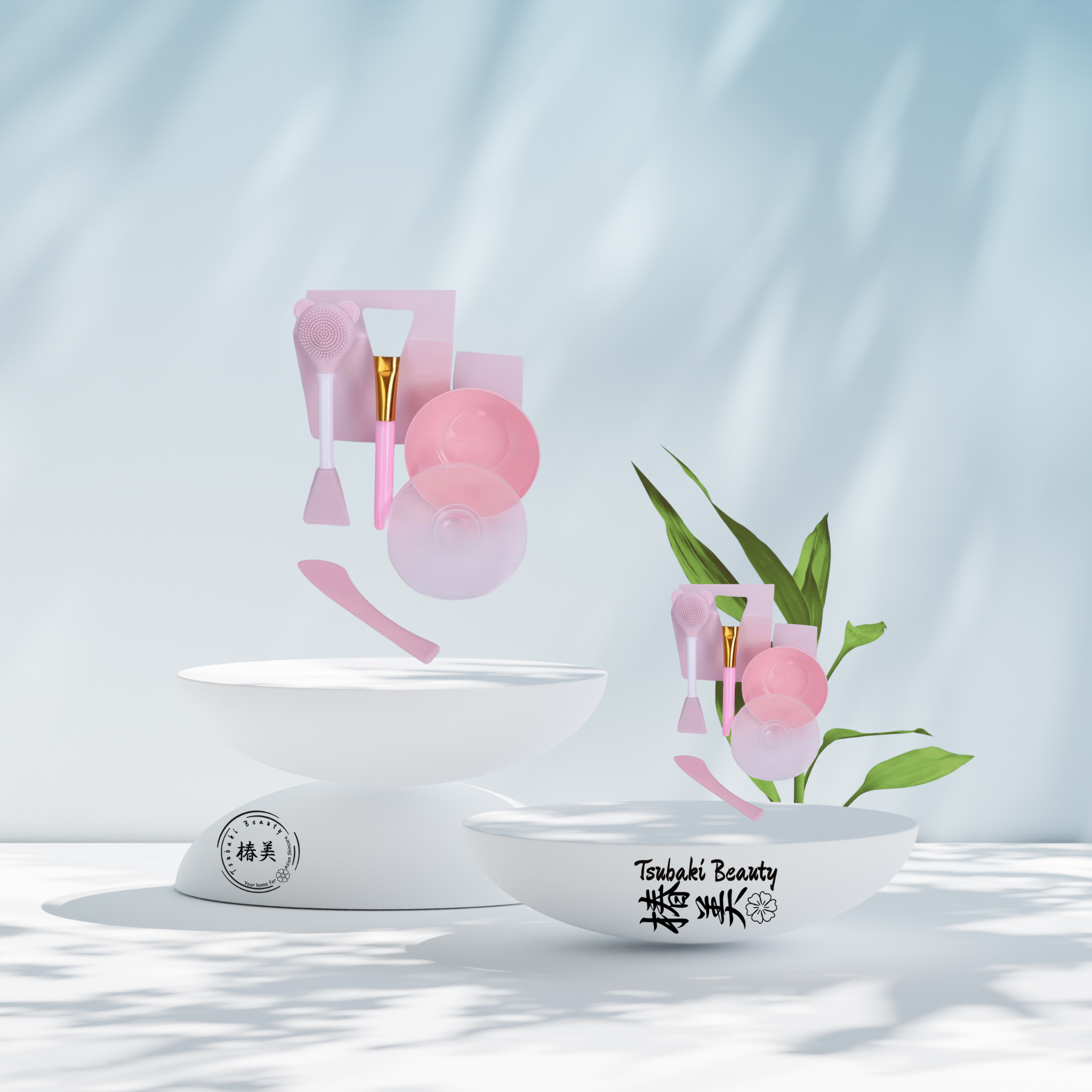 4-Pcs Face Mask Mixing Bowl Set