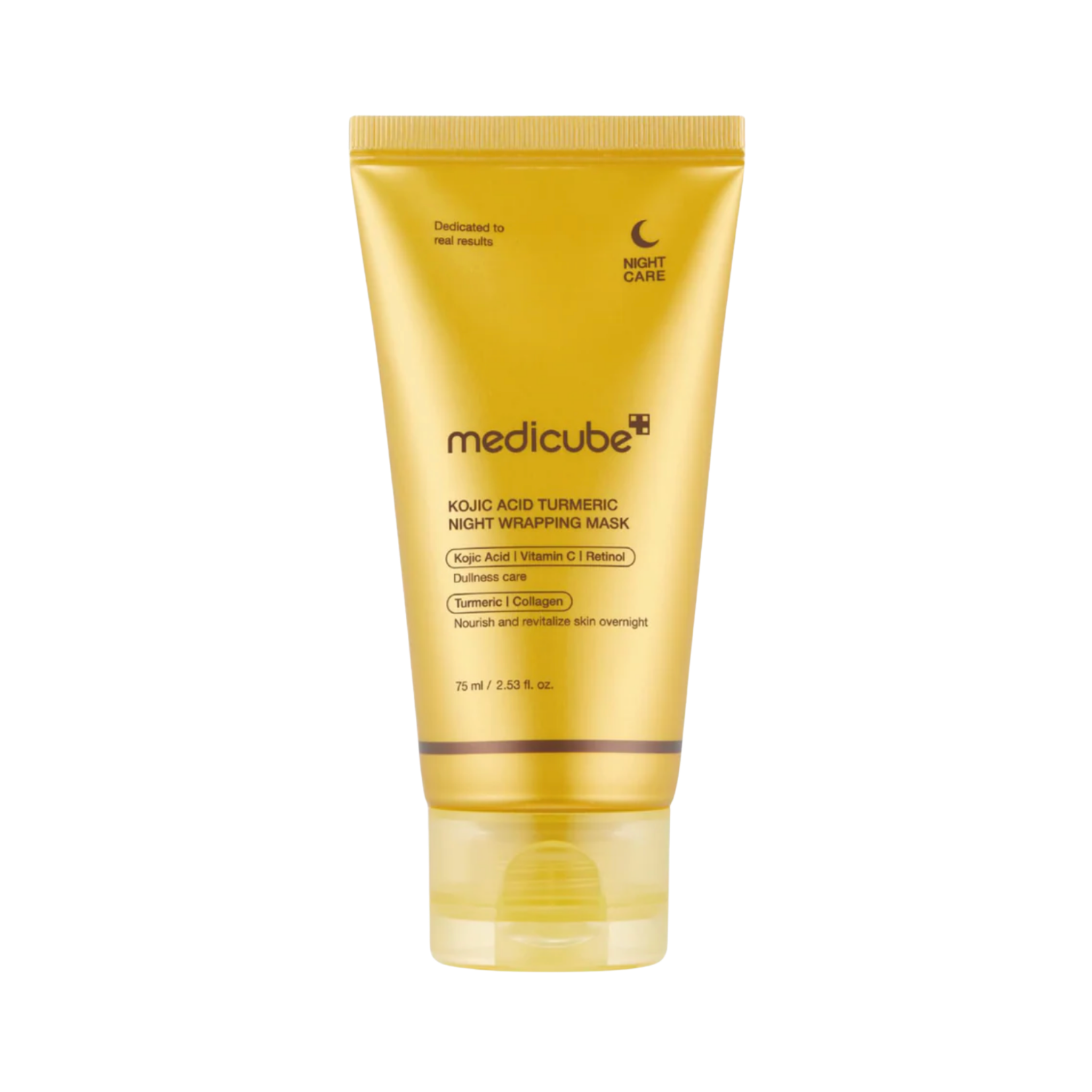 Medicube Kojic Acid Turmeric Night Wrapping Mask – Brightening Overnight Glow Mask