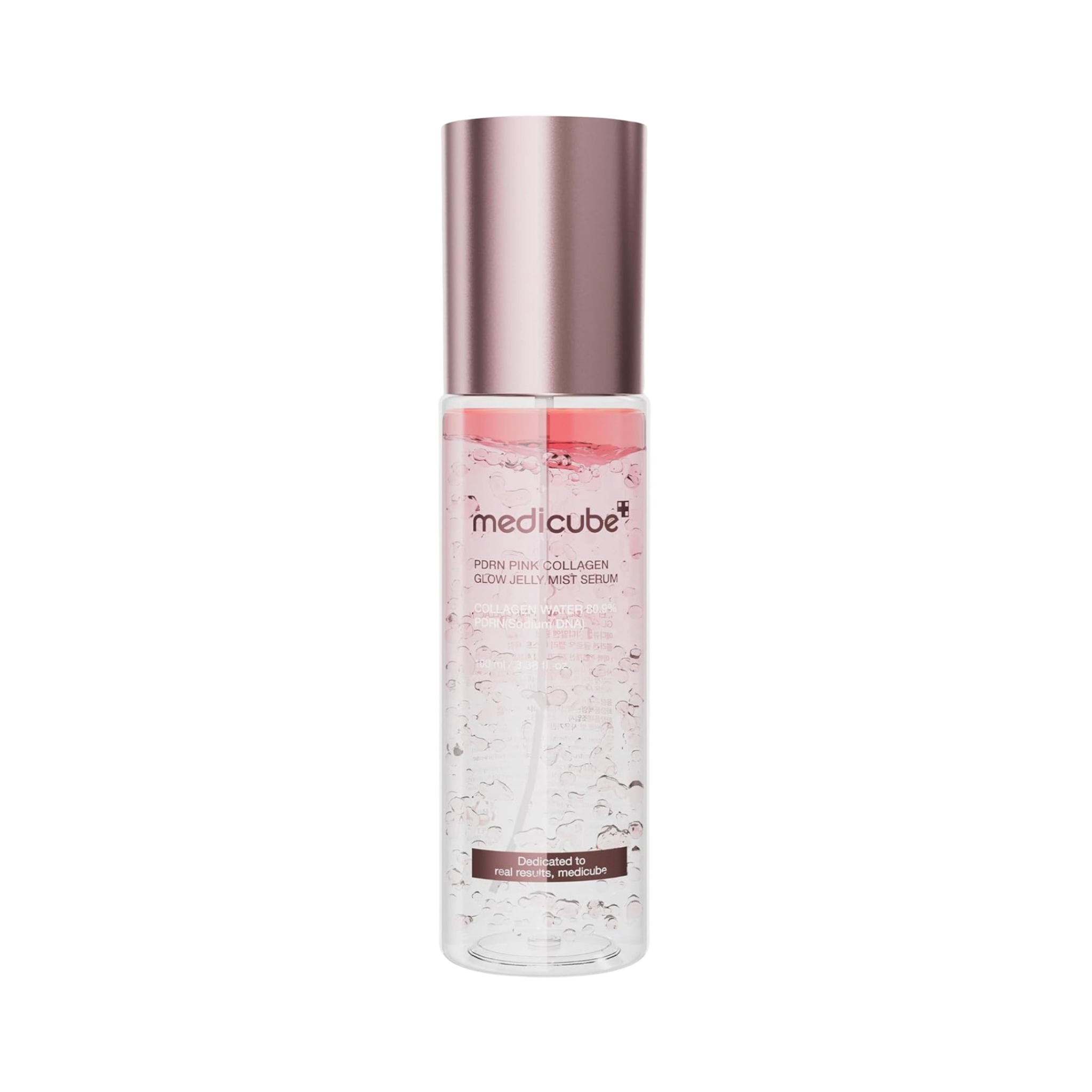 medicube PDRN Pink Collagen Glow Mist Serum – Radiant Glass Glow