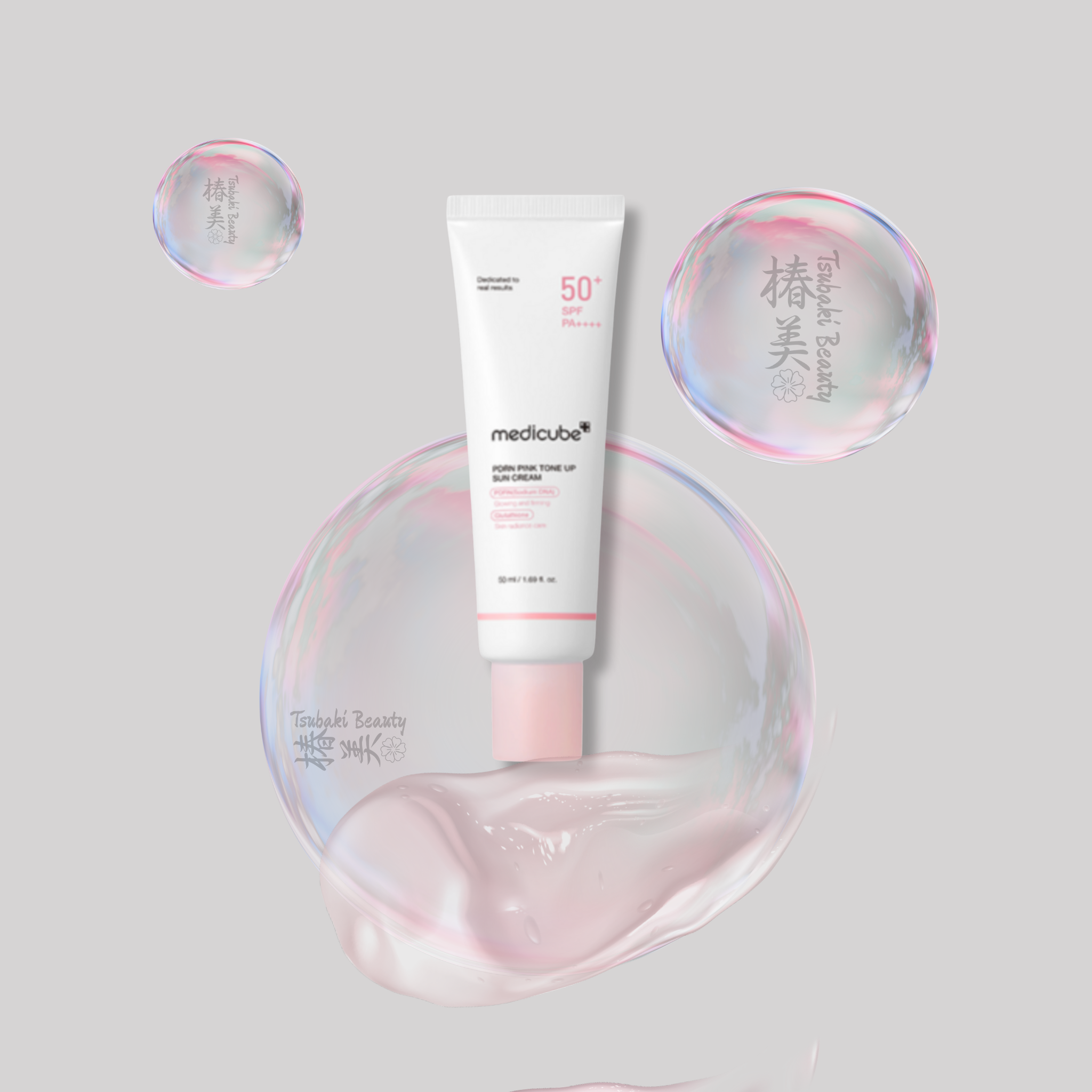 Medicube PDRN Pink Tone-Up Sun Cream SPF50+ PA++++