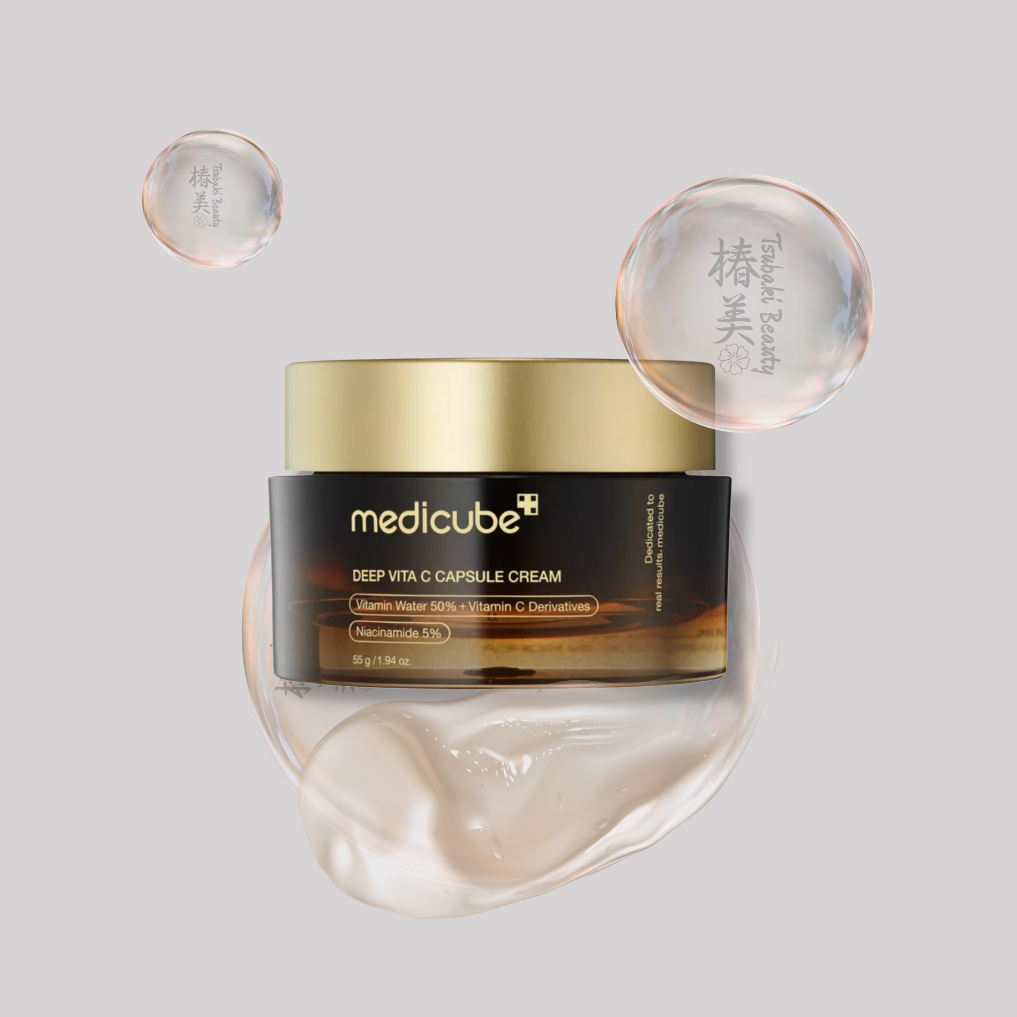 Medicube Deep Vita C Capsule Cream – Brightening Vitamin C & Niacinamide Moisturizer