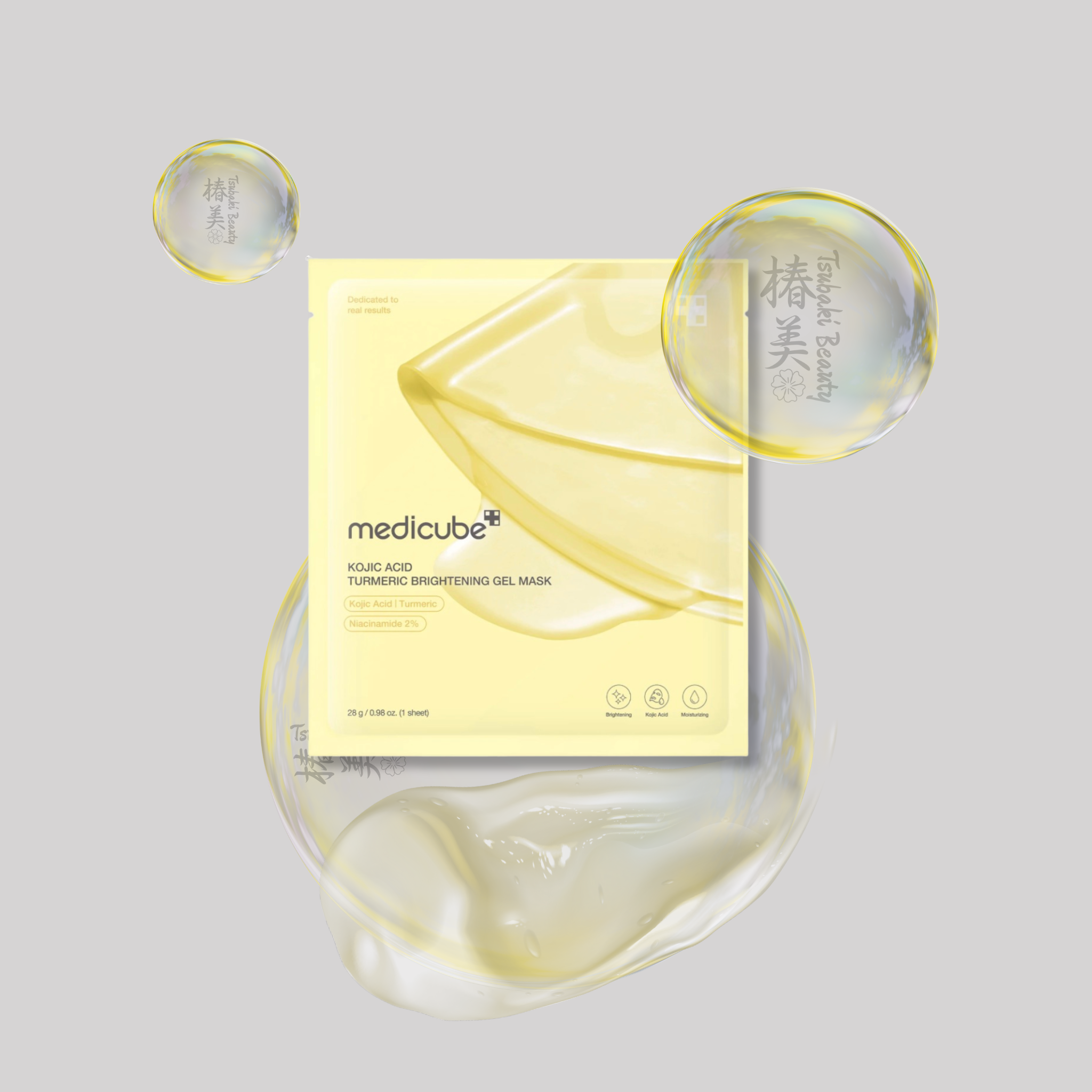 Medicube Kojic Acid Turmeric Brightening Gel Mask 
