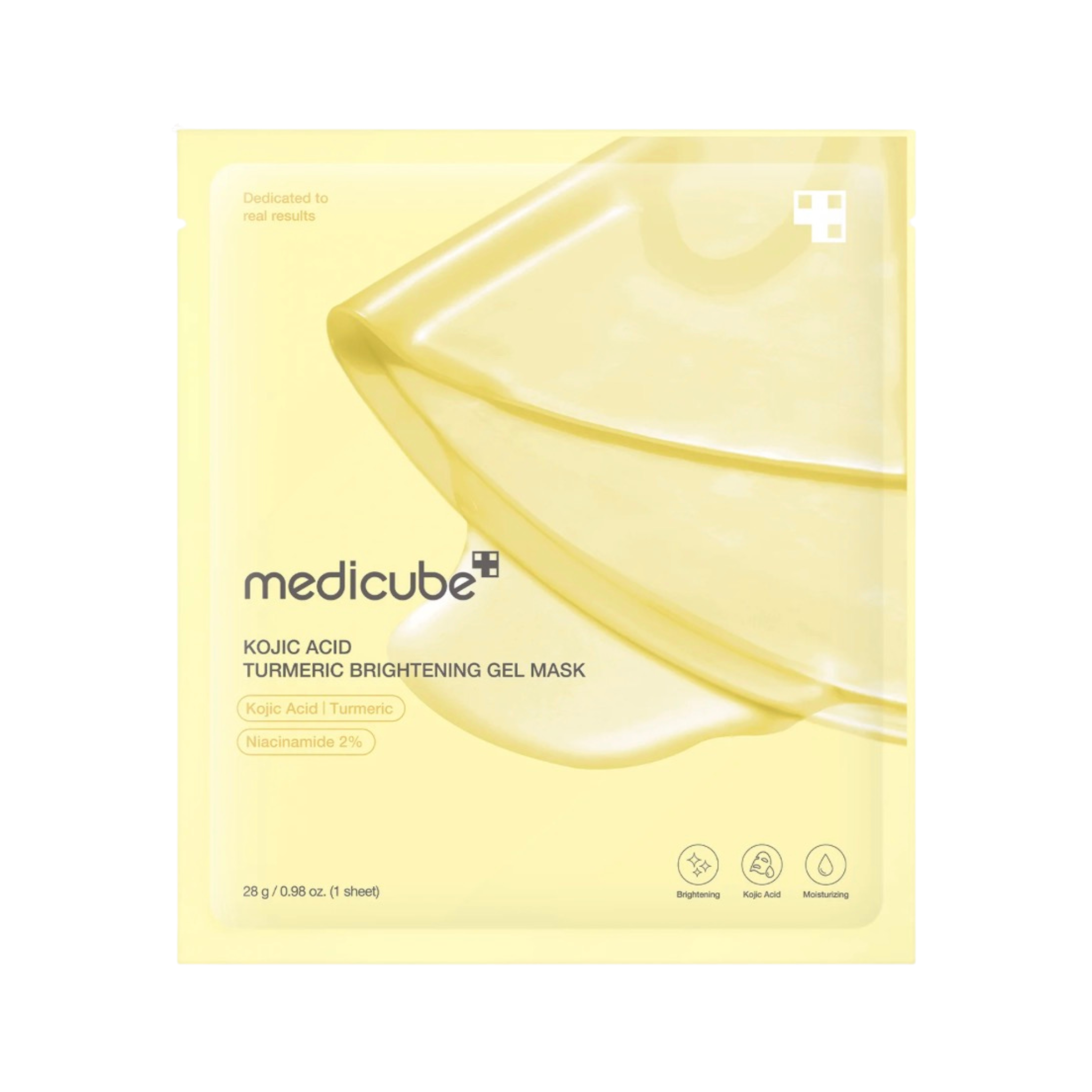 Medicube Kojic Acid Turmeric Brightening Gel Mask 