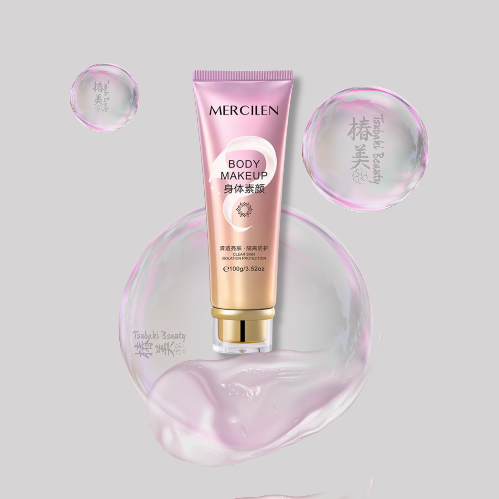 Mercilen Body Makeup – Clear Skin Isolation Protection Body Tone Cream