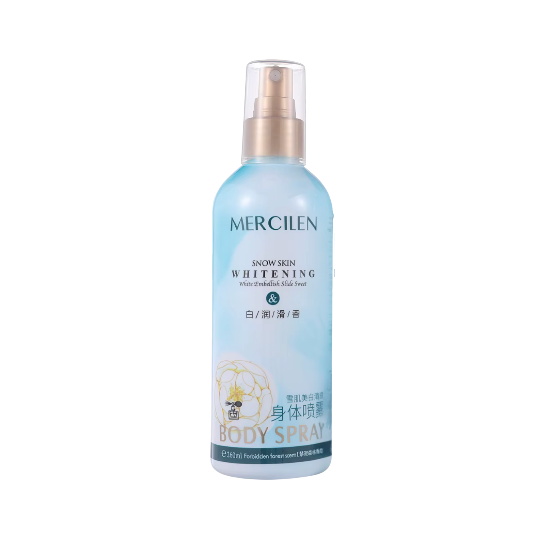 MERCILEN Snow Skin Whitening Forbidden Forest Fragrance Body Spray