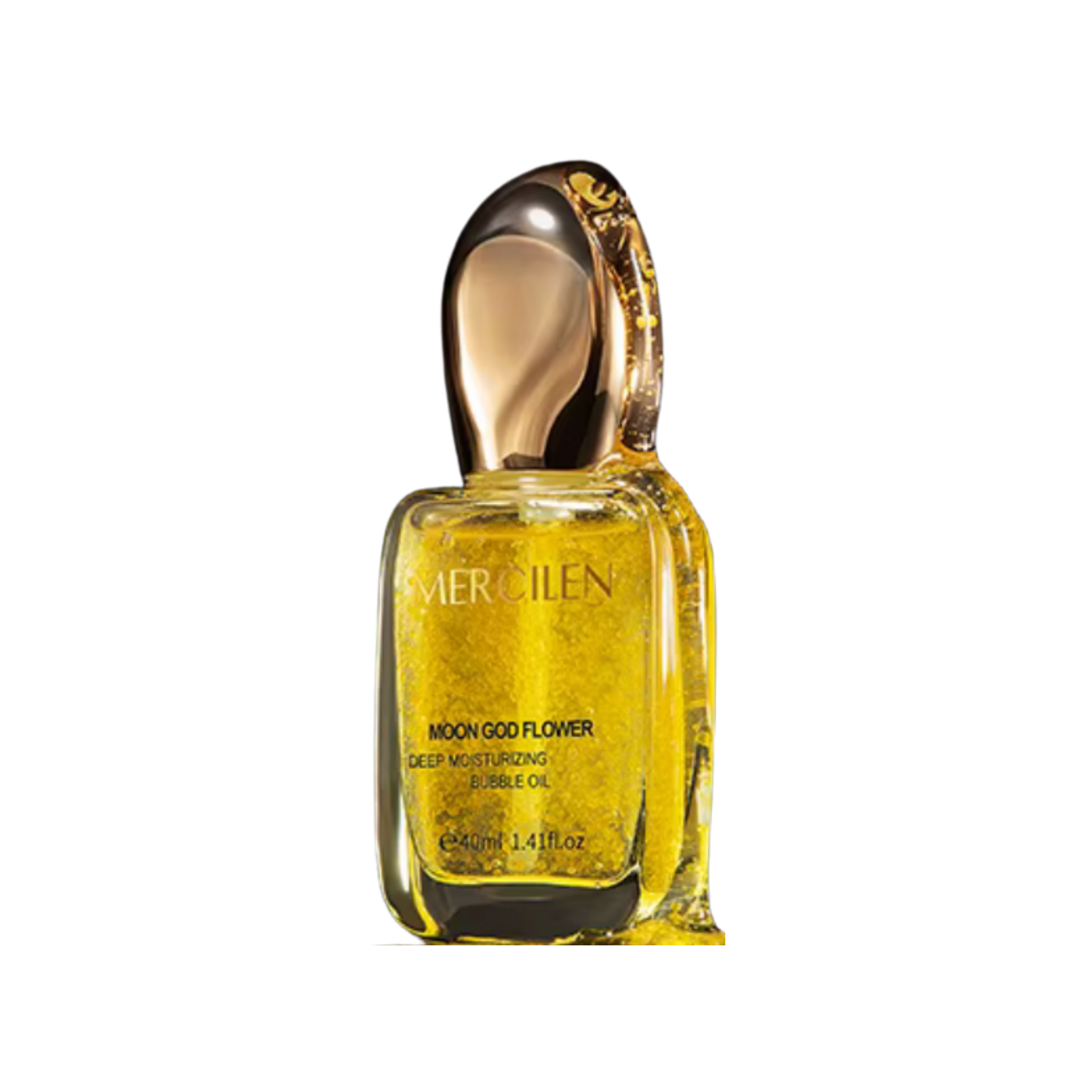 MERCILEN Moon God Flower Deep Moisturizing Bubble Oil – Nourishing Facial Oil