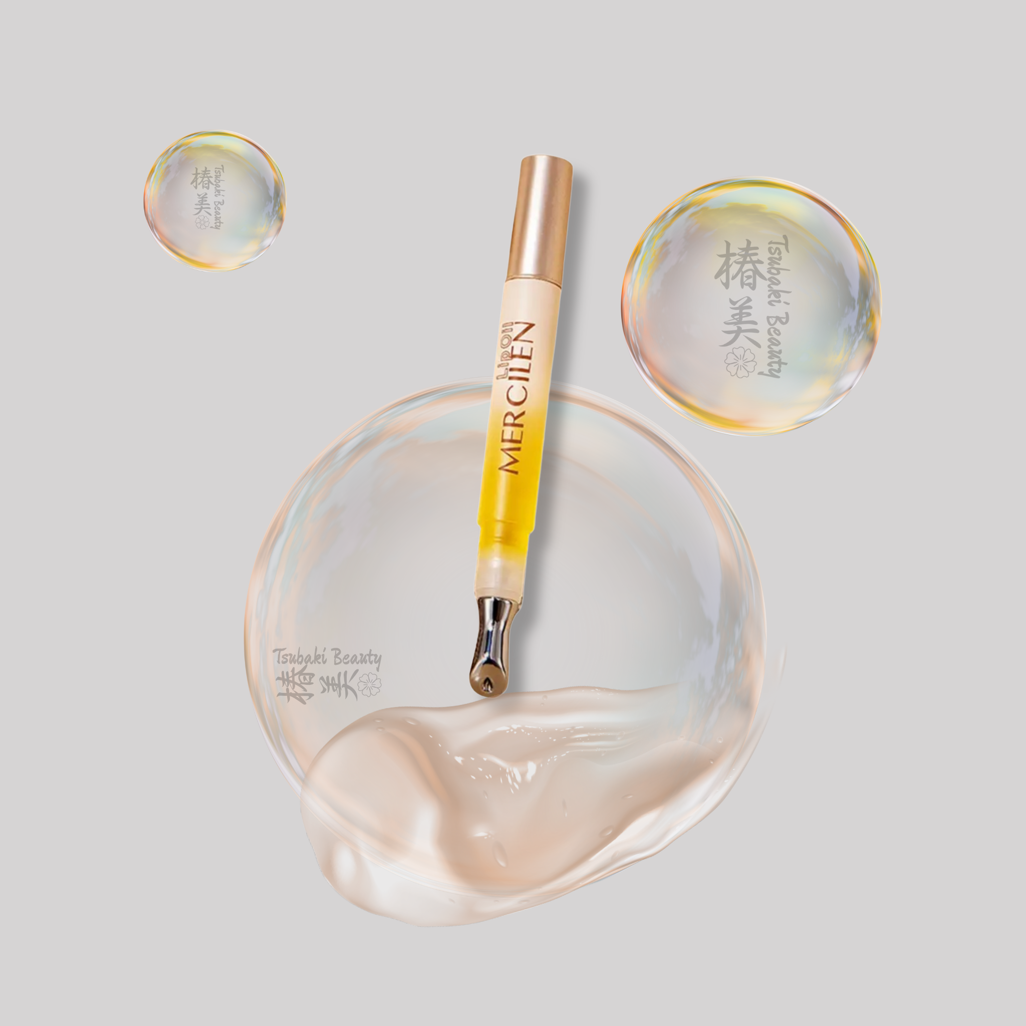 MERCILEN Cordyceps Peptide Essential Lip Oil – Nourishing Repair & Smooth Lip Care