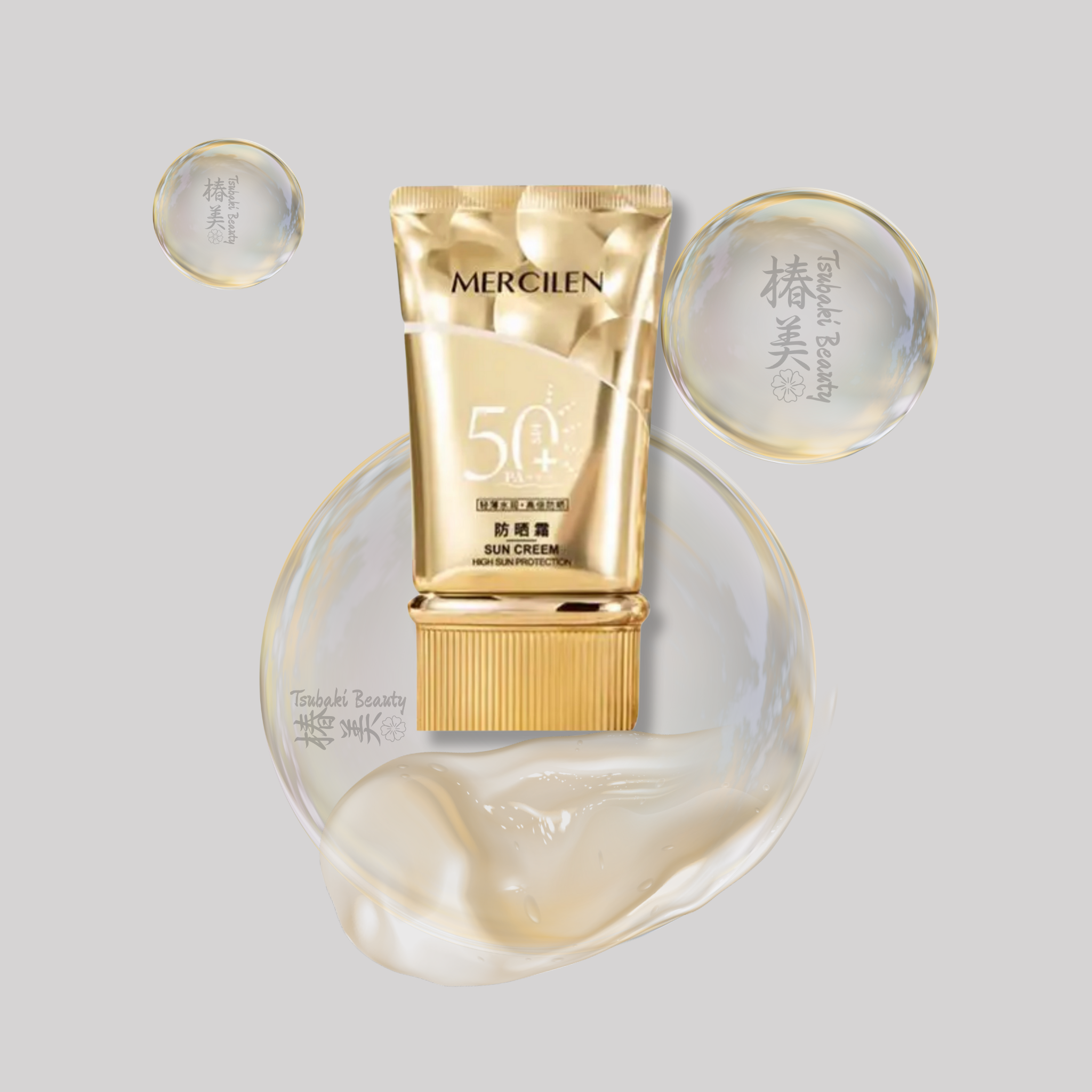 MERCILEN SPF50+ PA+++ Sun Cream – Daily Protection with Smooth Comfort
