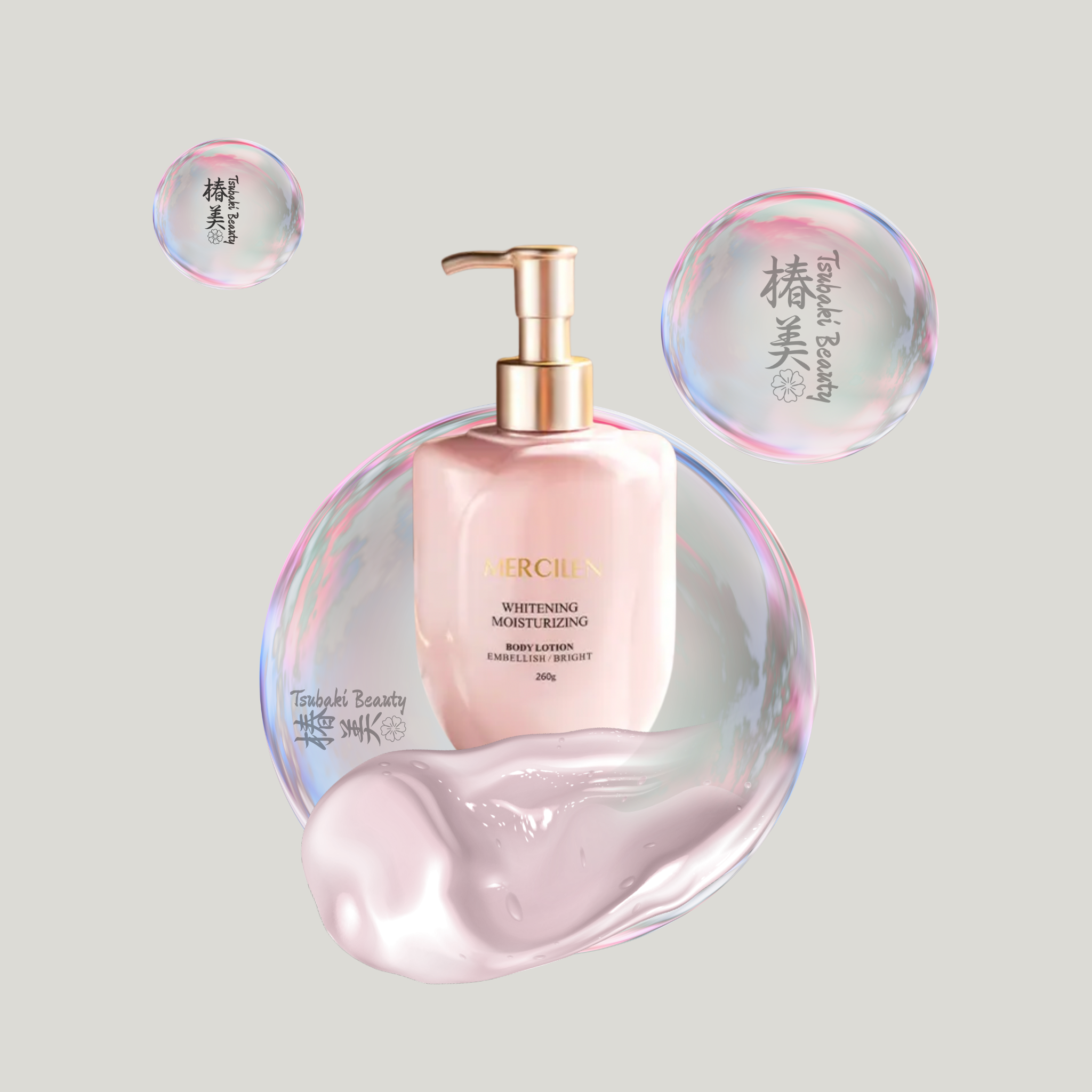 MERCILEN Whitening Moisturizing Body Lotion