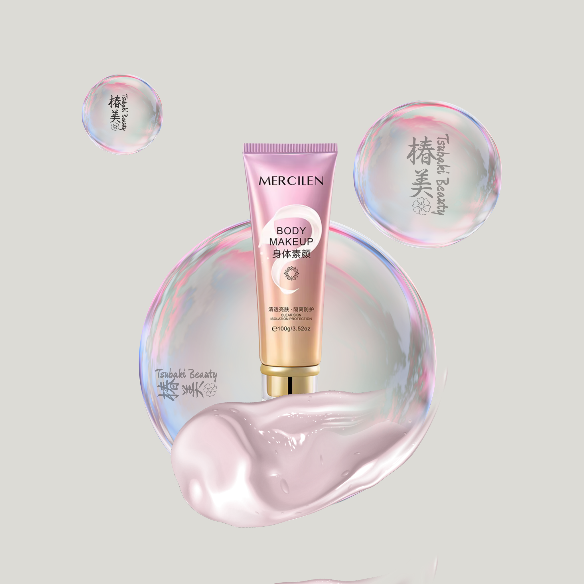 MERCILEN Body Makeup – Clear Skin Isolation Protection