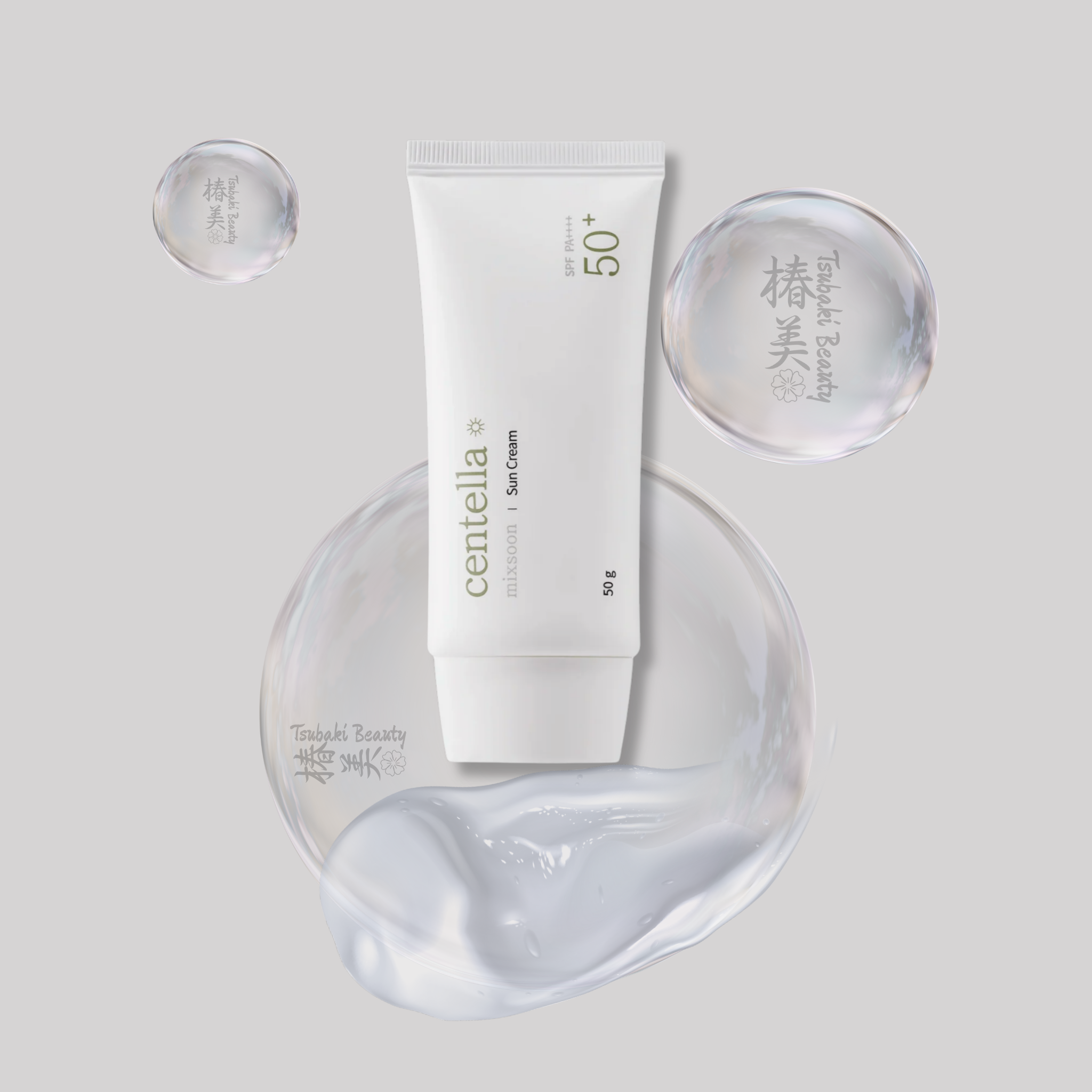 Mixsoon Centella Sun Cream SPF50+ PA++++ – Soothing Korean Daily Sunscreen