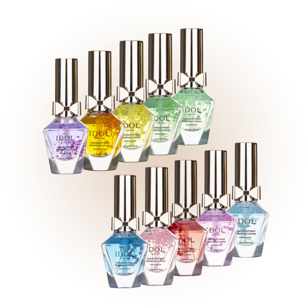 IDOL Color Cuticle Nail Oil – Hydrating Nail & Cuticle Care Treatment
