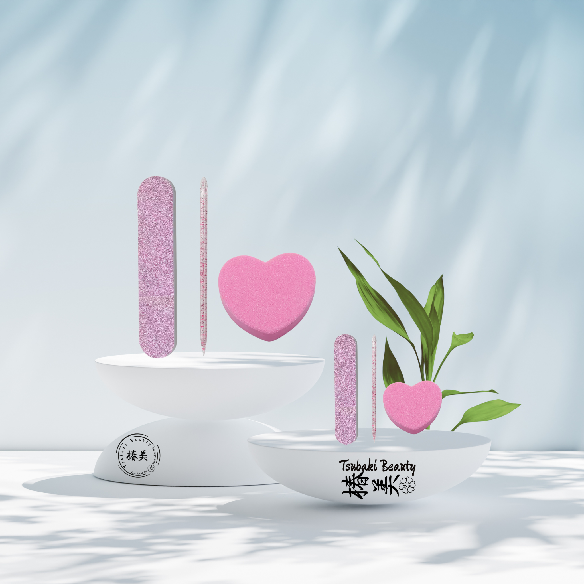 Glitter Nail Care Set