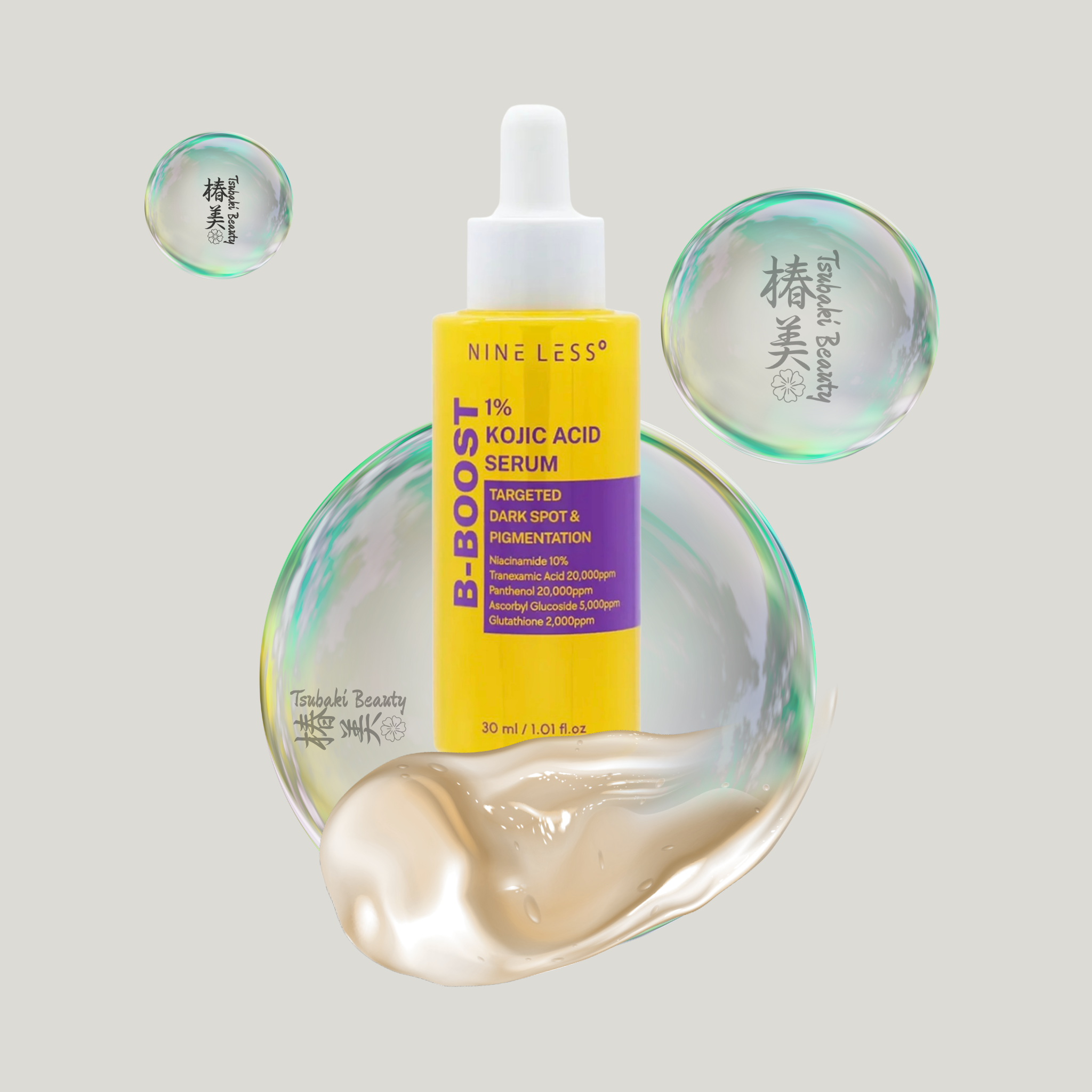 NINE LESS B-Boost 1% Kojic Acid Serum