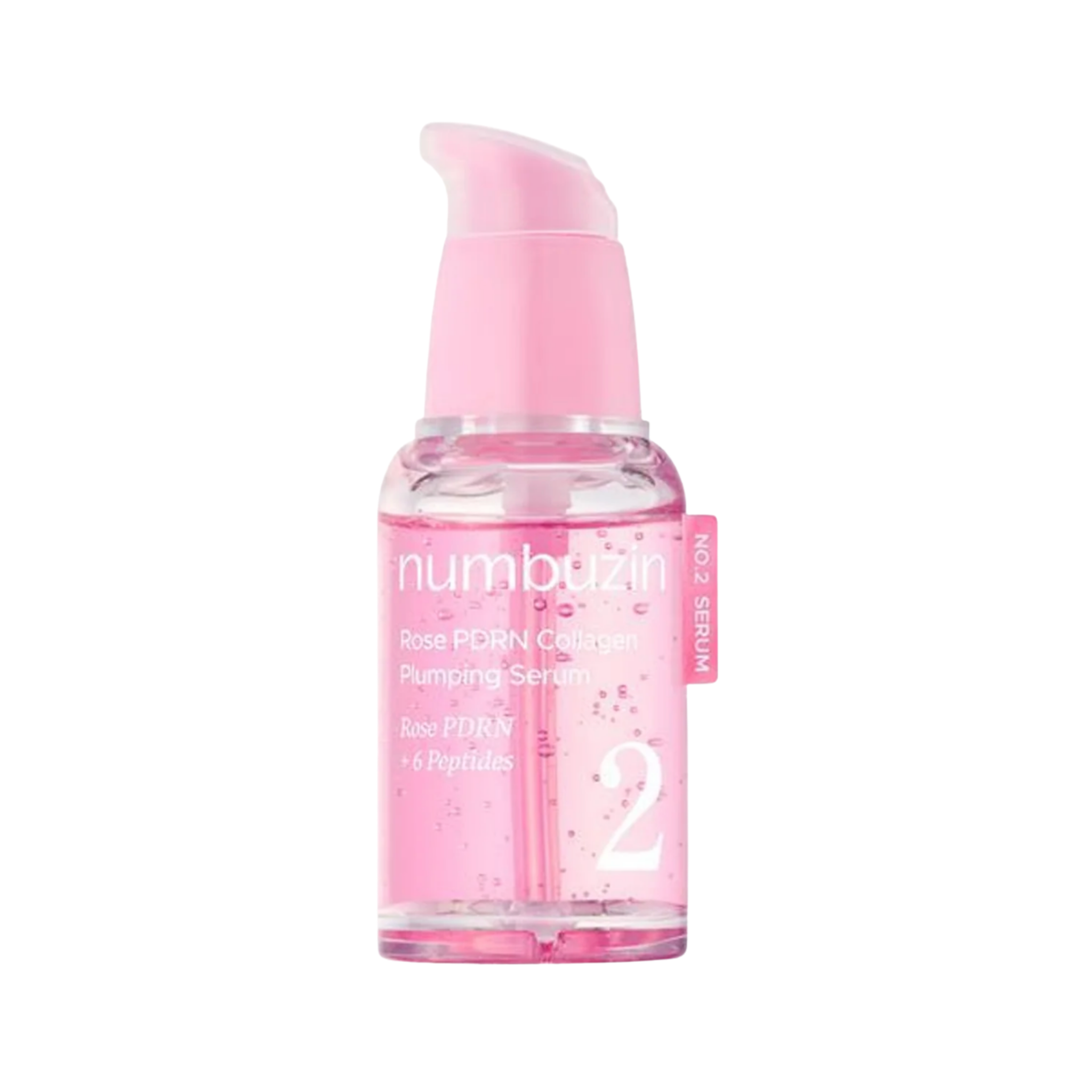 numbuzin No.2 Rose PDRN Collagen Plumping Serum – Hydrating & Firming Glow Serum