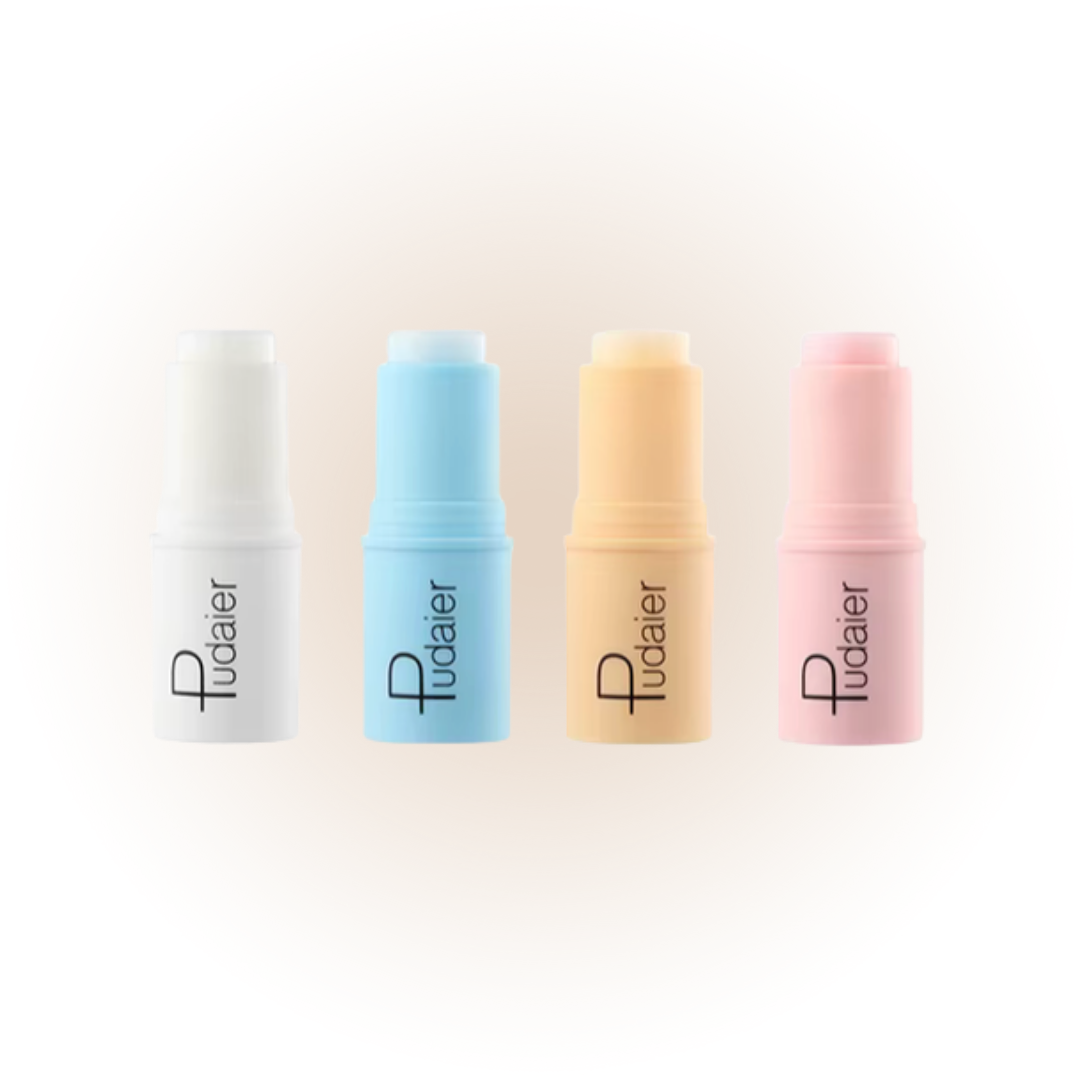 Pudaier Color Correcting Primer Stick – Smooth Makeup Base & Tone Balancing Primer