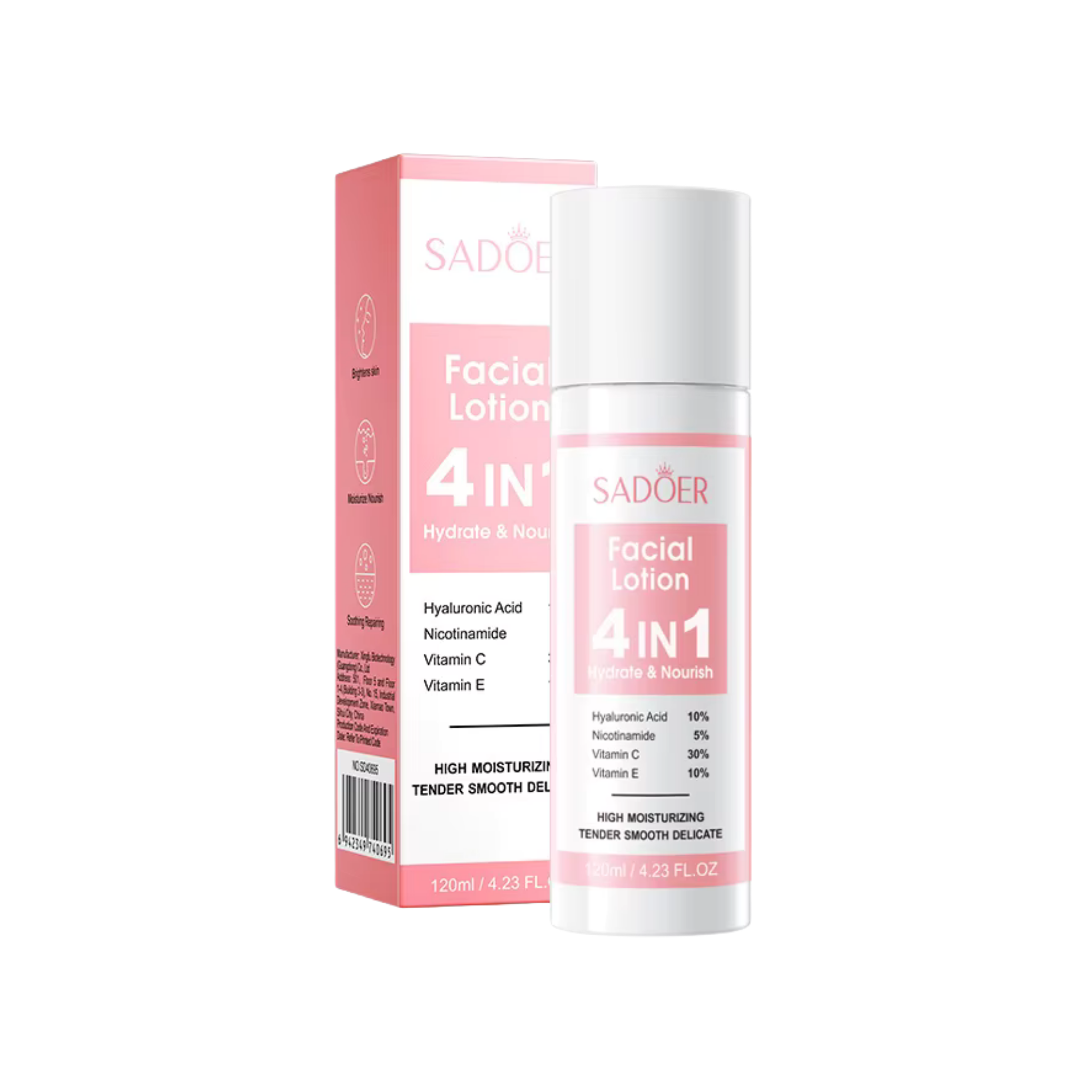SADOER 4-in-1 Facial Lotion