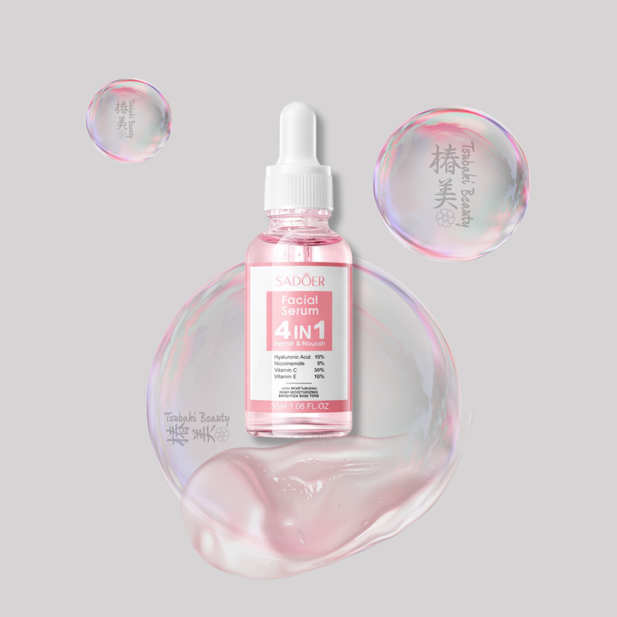SADOER 4-in-1 Repair & Nourish Facial Serum