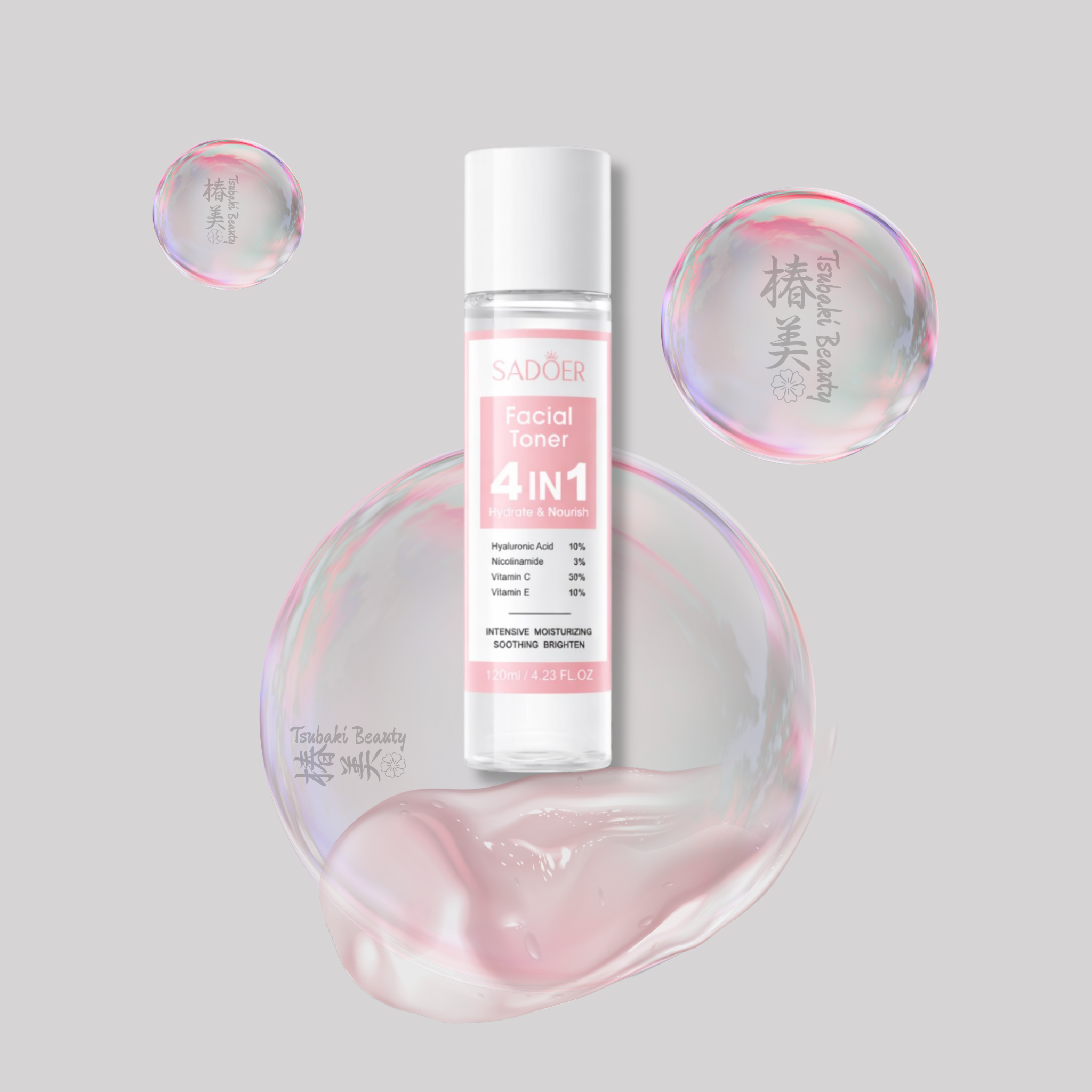 SADOER 4-in-1 Hydrating Facial Toner