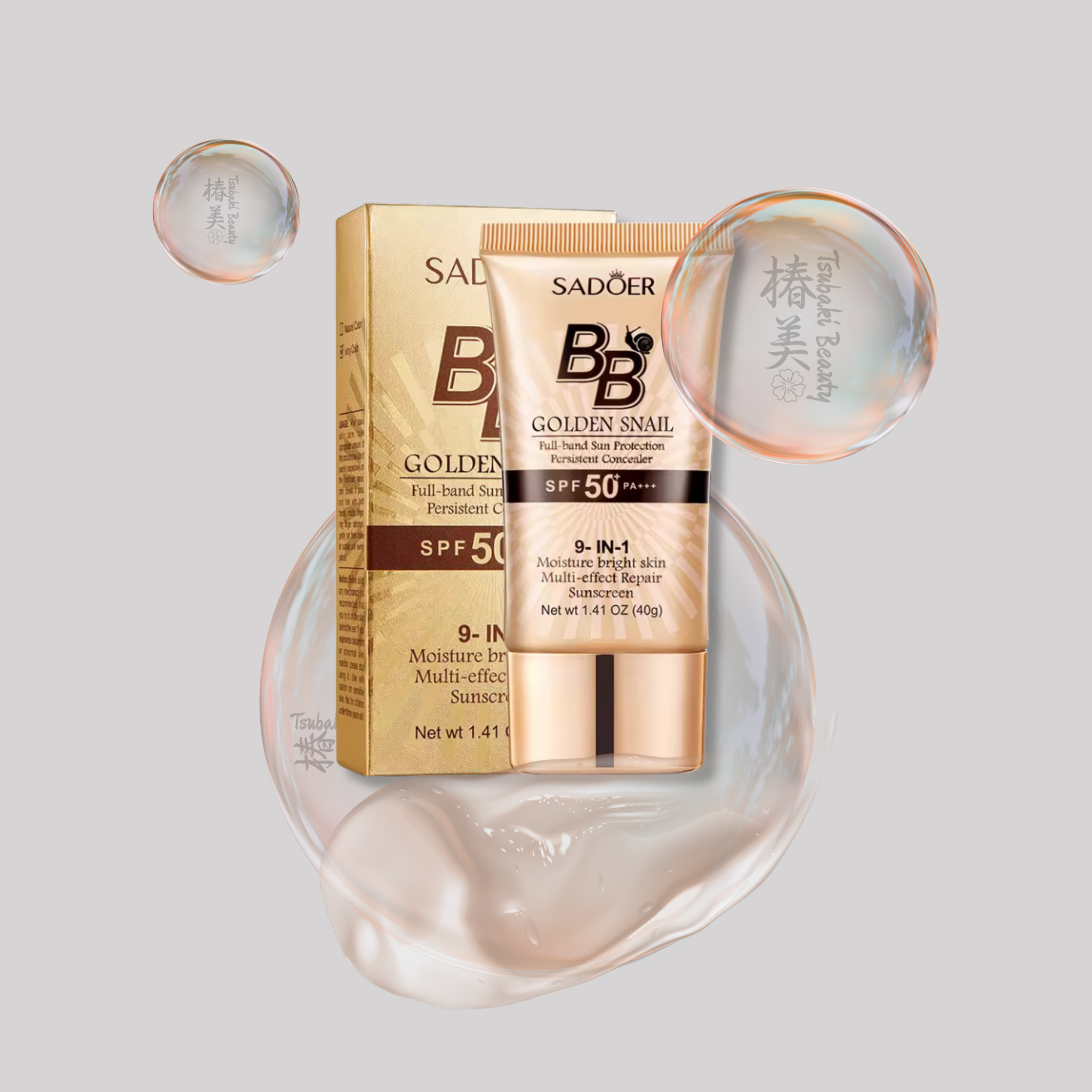 SADOER Golden Snail BB Cream SPF 50 PA++++